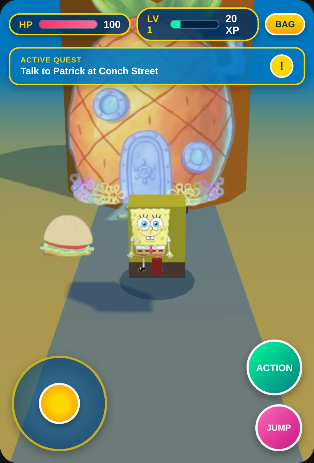 SpongeBob 3D RPG: Bikini Bottom Quest cover