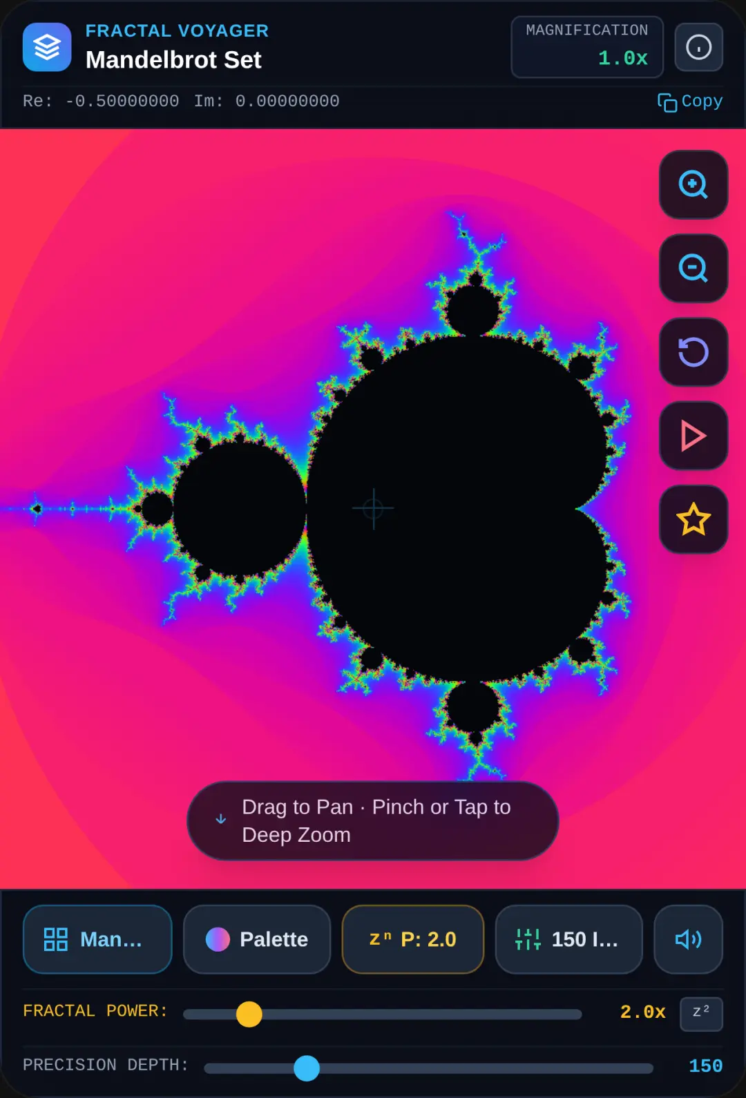 Fractal Voyager — Deep Mathematical Explorer cover