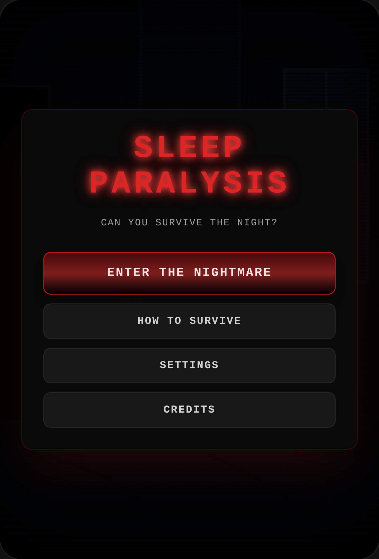 Sleep Paralysis cover