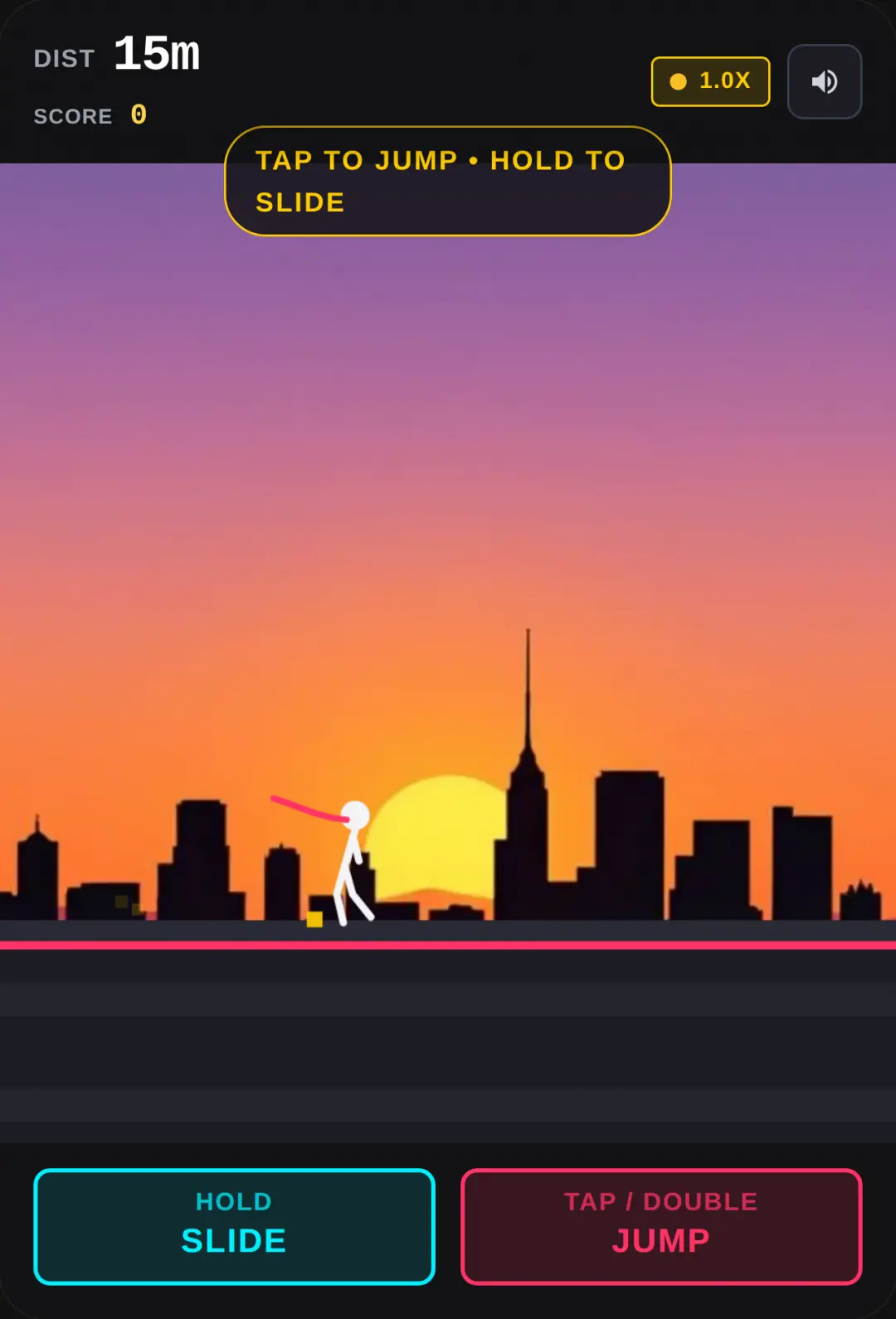ROOFTOP STICKMAN PARKOUR cover