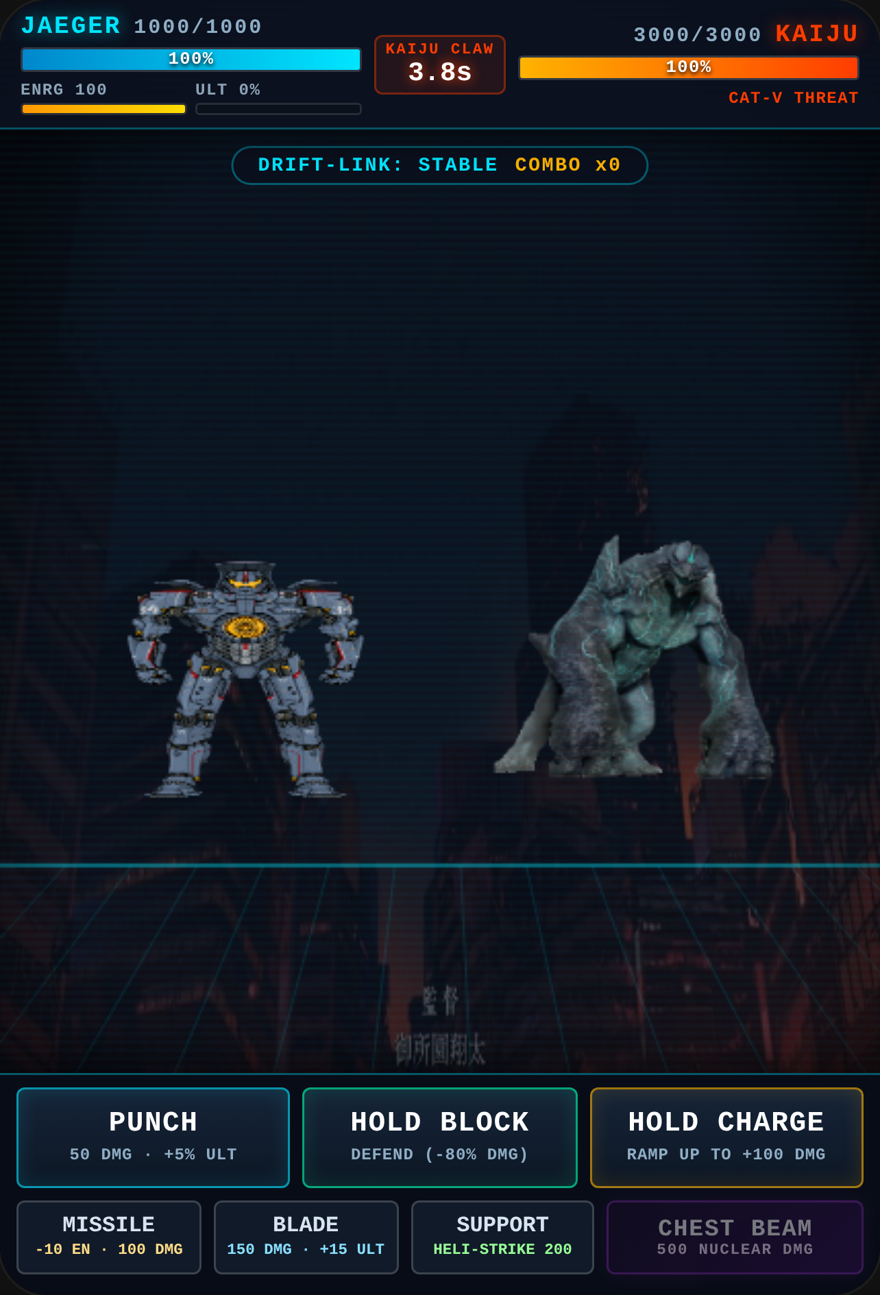 Jaeger vs Kaiju: Drift Strike cover