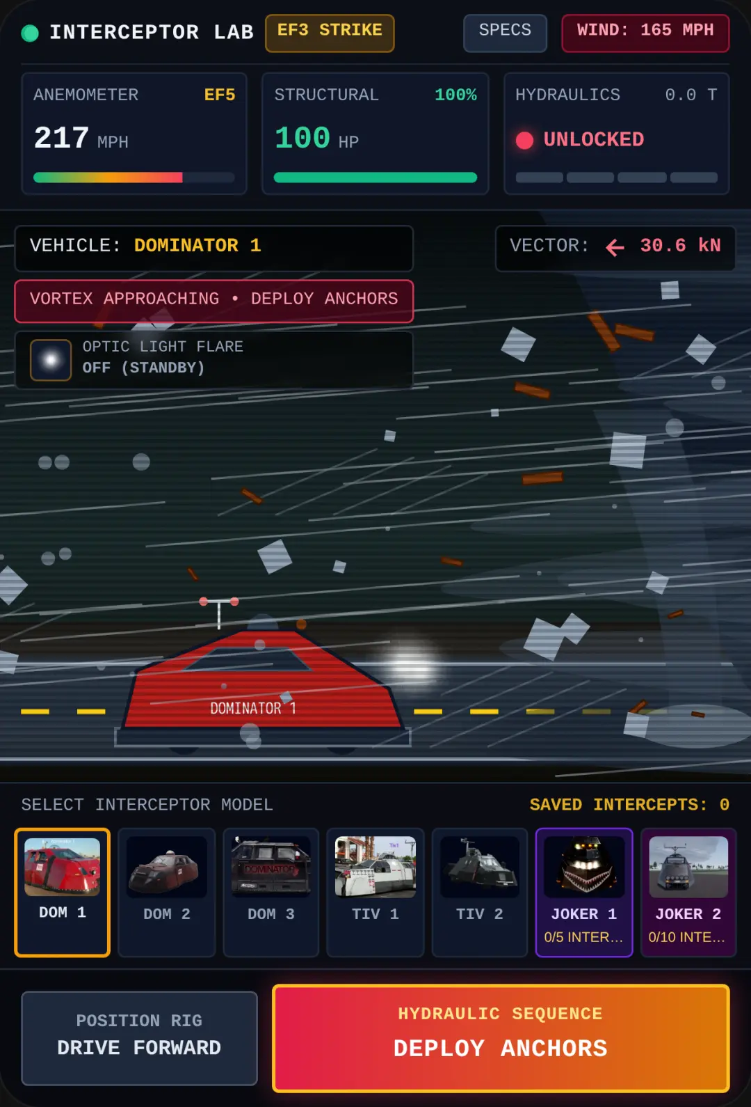 Storm Interceptor: Hydraulic Deployment Sim cover