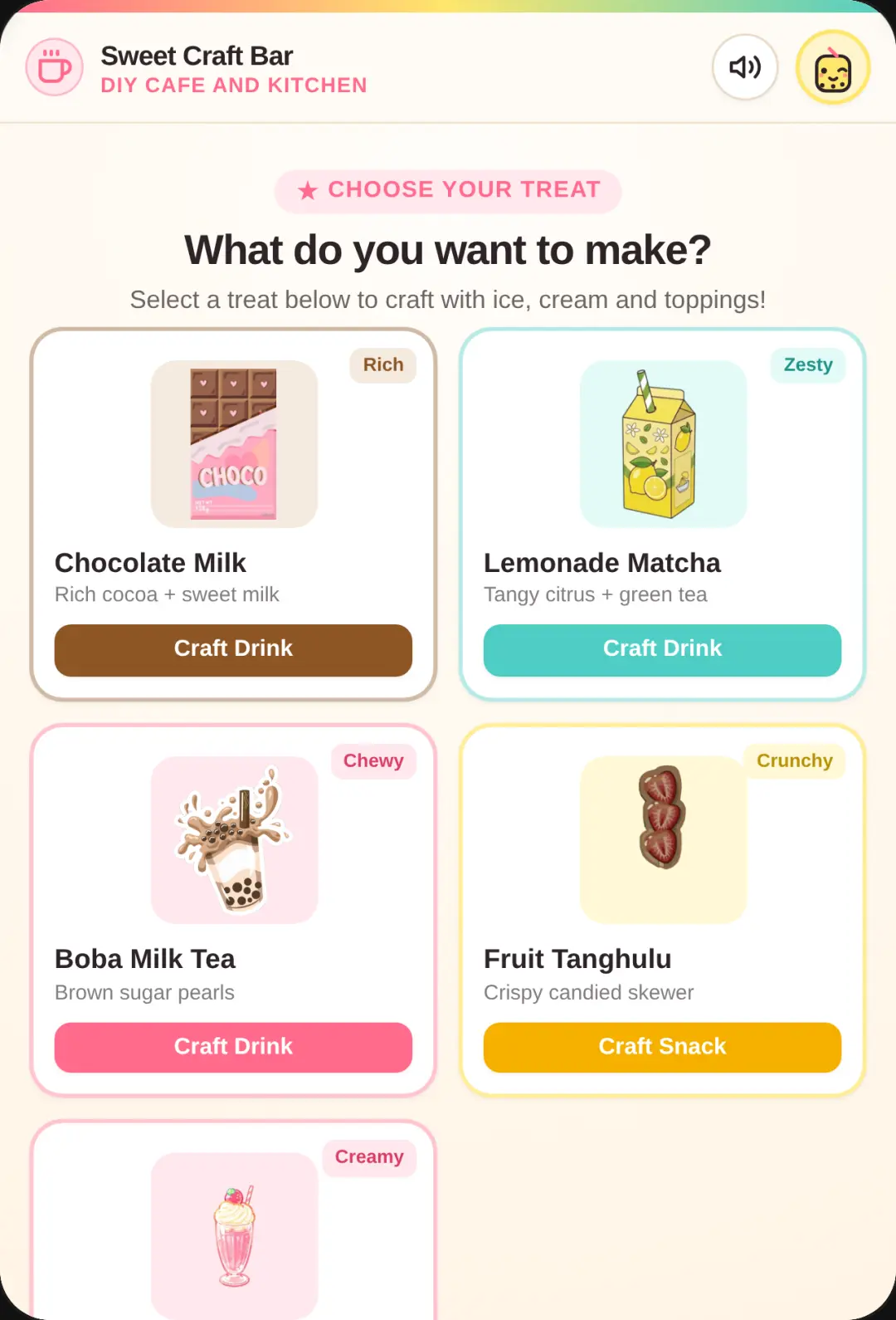 Cozy Drink and Snack Craft Bar cover