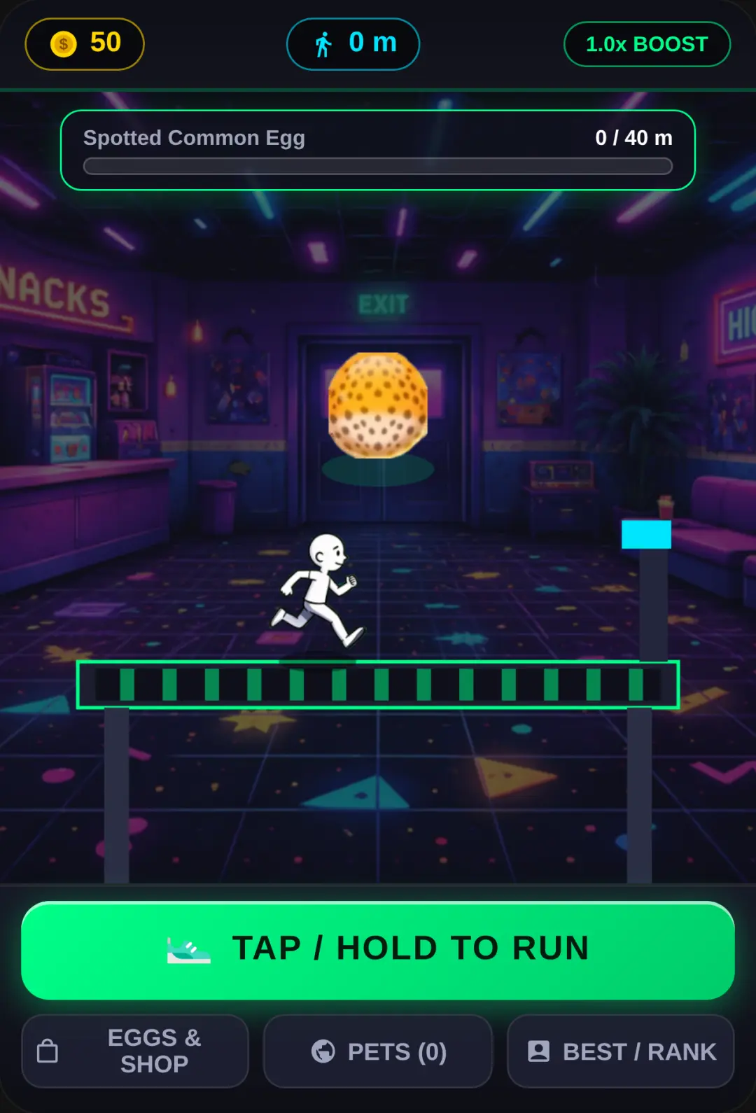 Steal an Egg: Treadmill Simulator cover