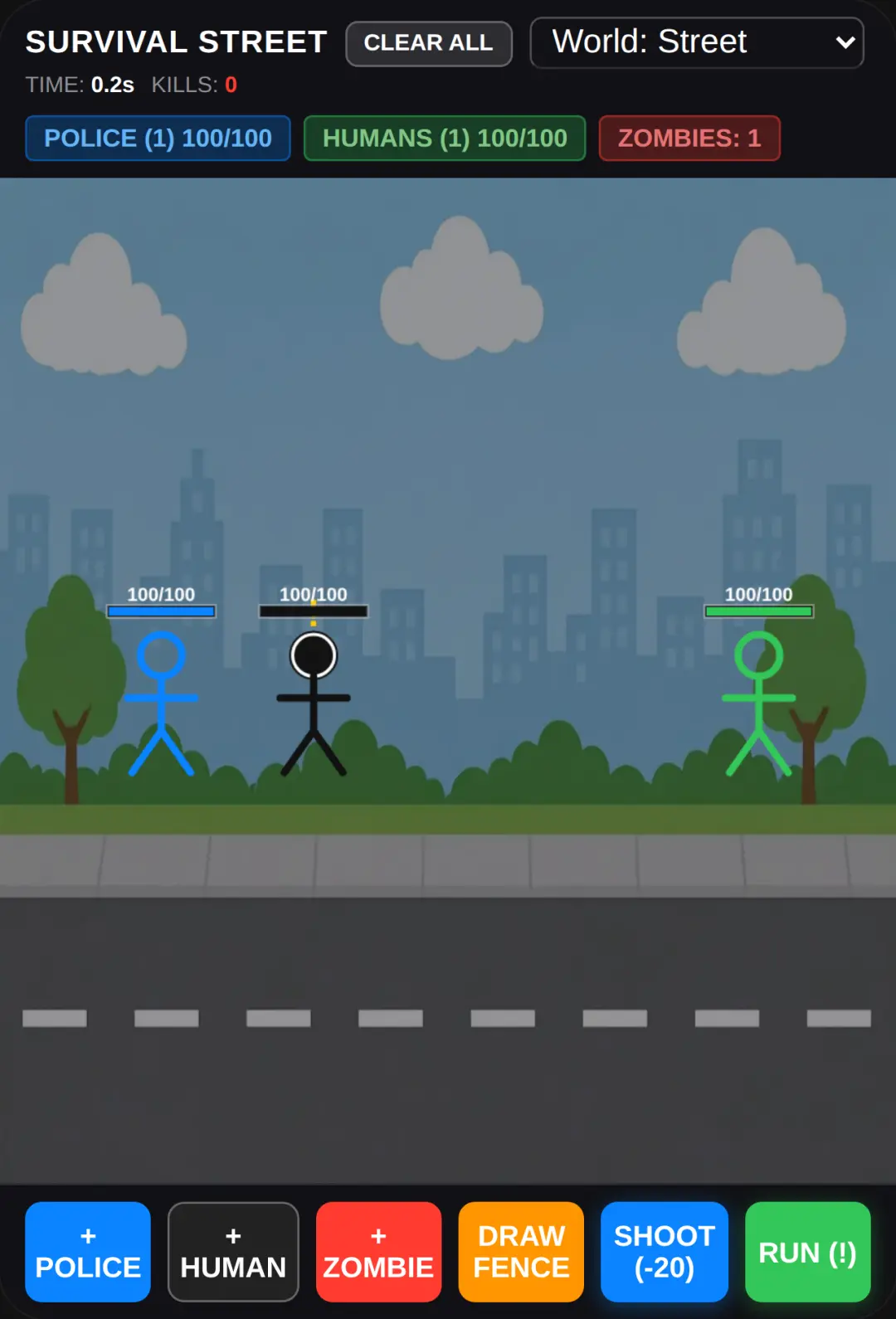 Police vs Zombie: Human Rescue cover