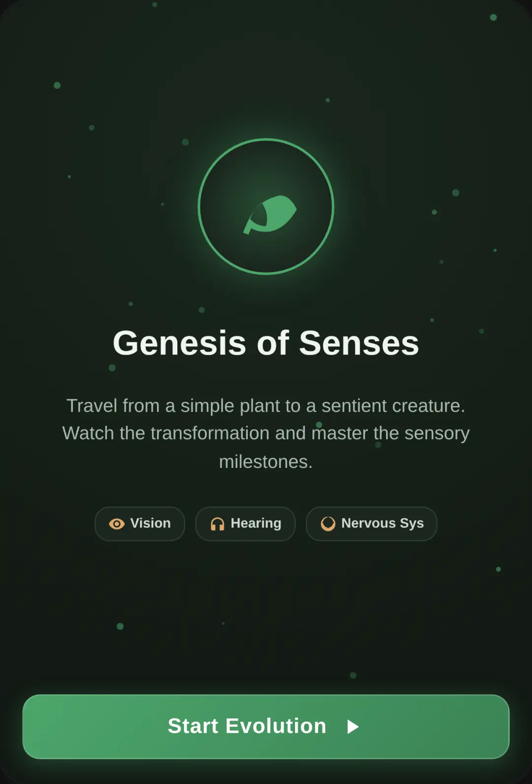 Evolution of the Senses cover