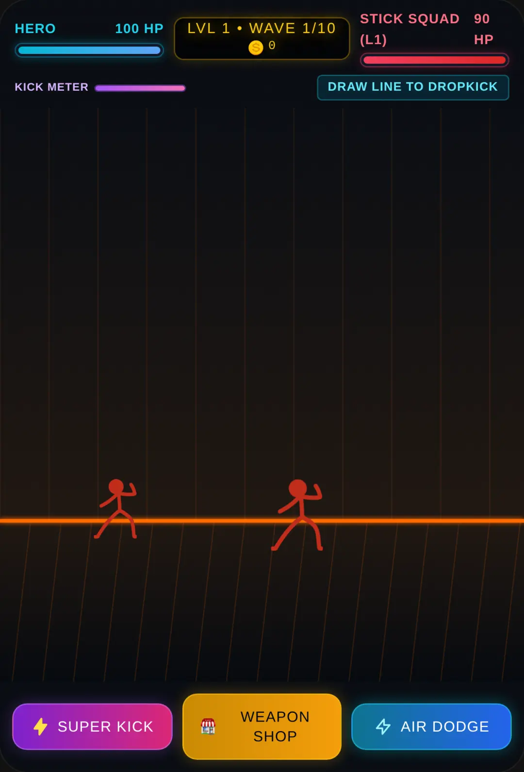 Stickman Weapon Arena - Endless Levels cover