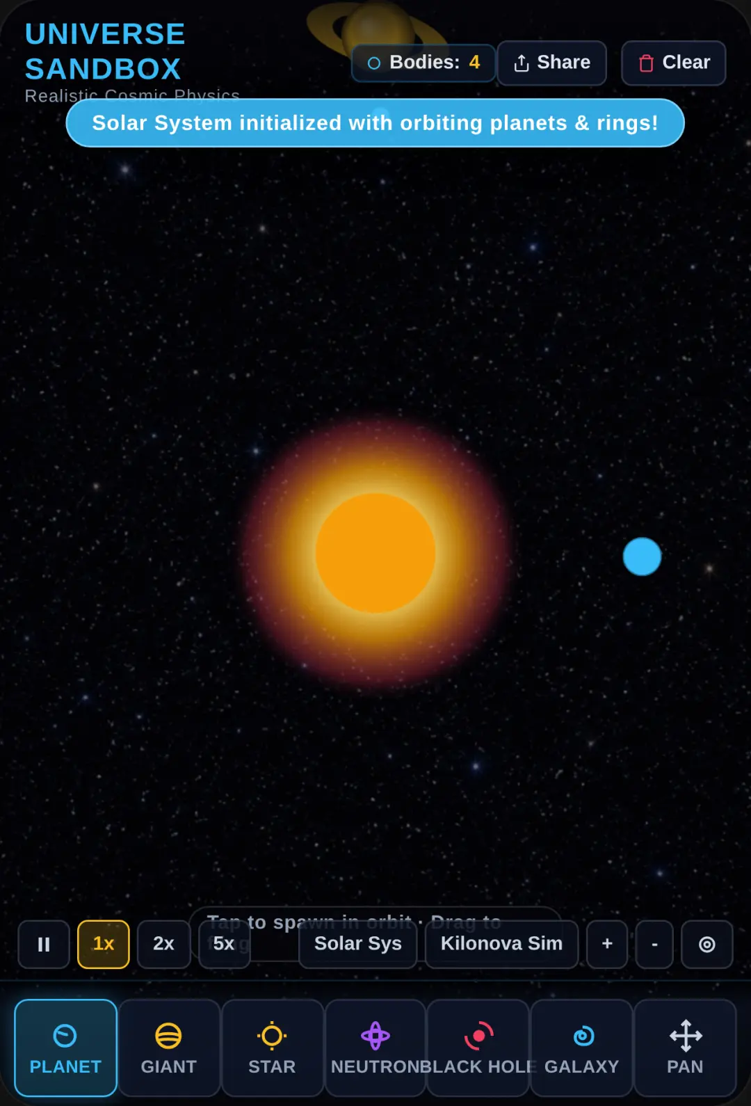 Universe Sandbox: Cosmic Physics cover