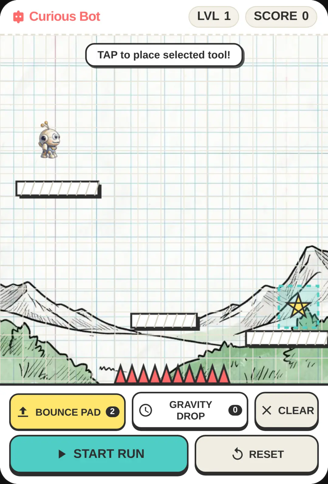 Curious Bot: Gravity & Bounces cover