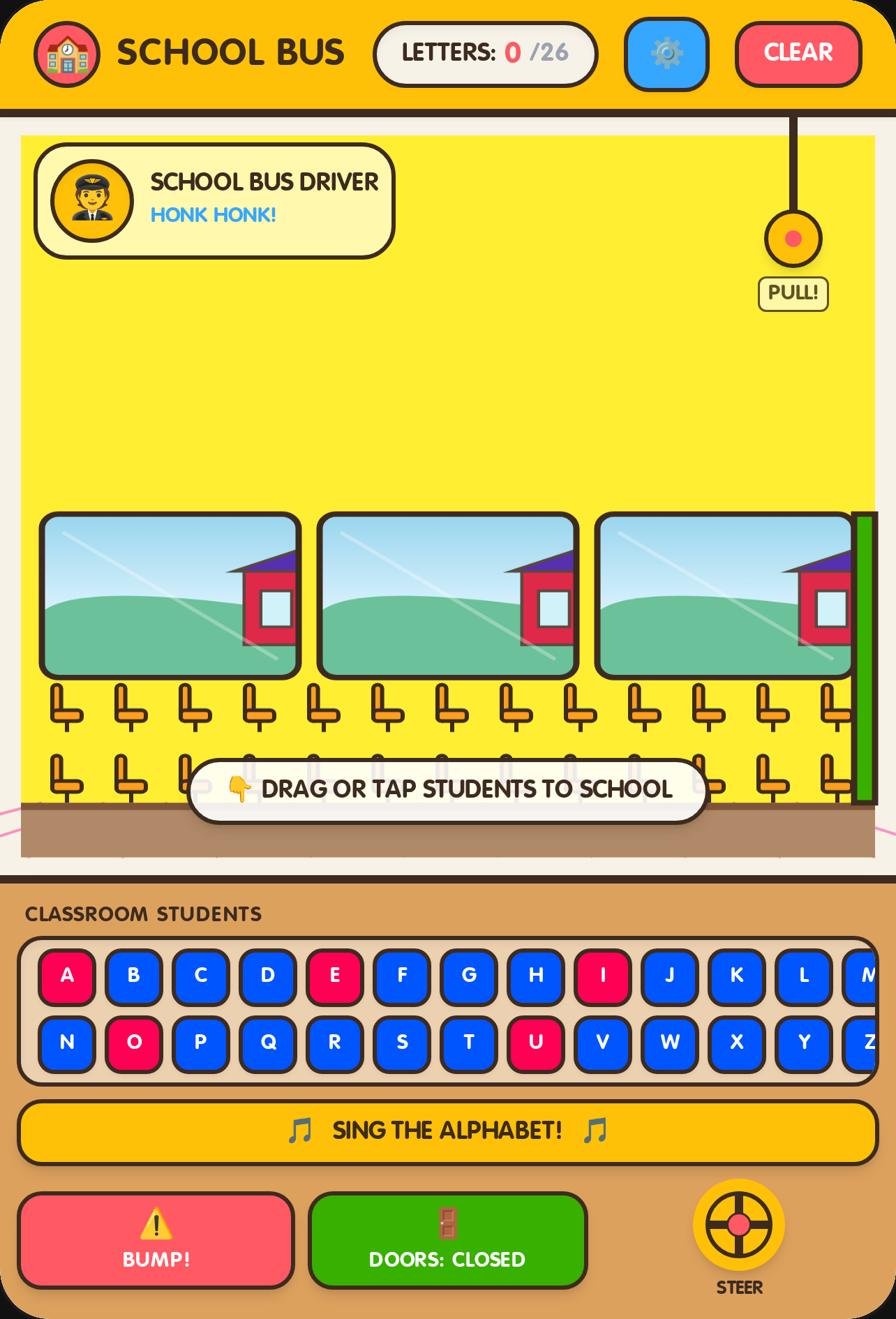 Alphabet Bus Sandbox cover