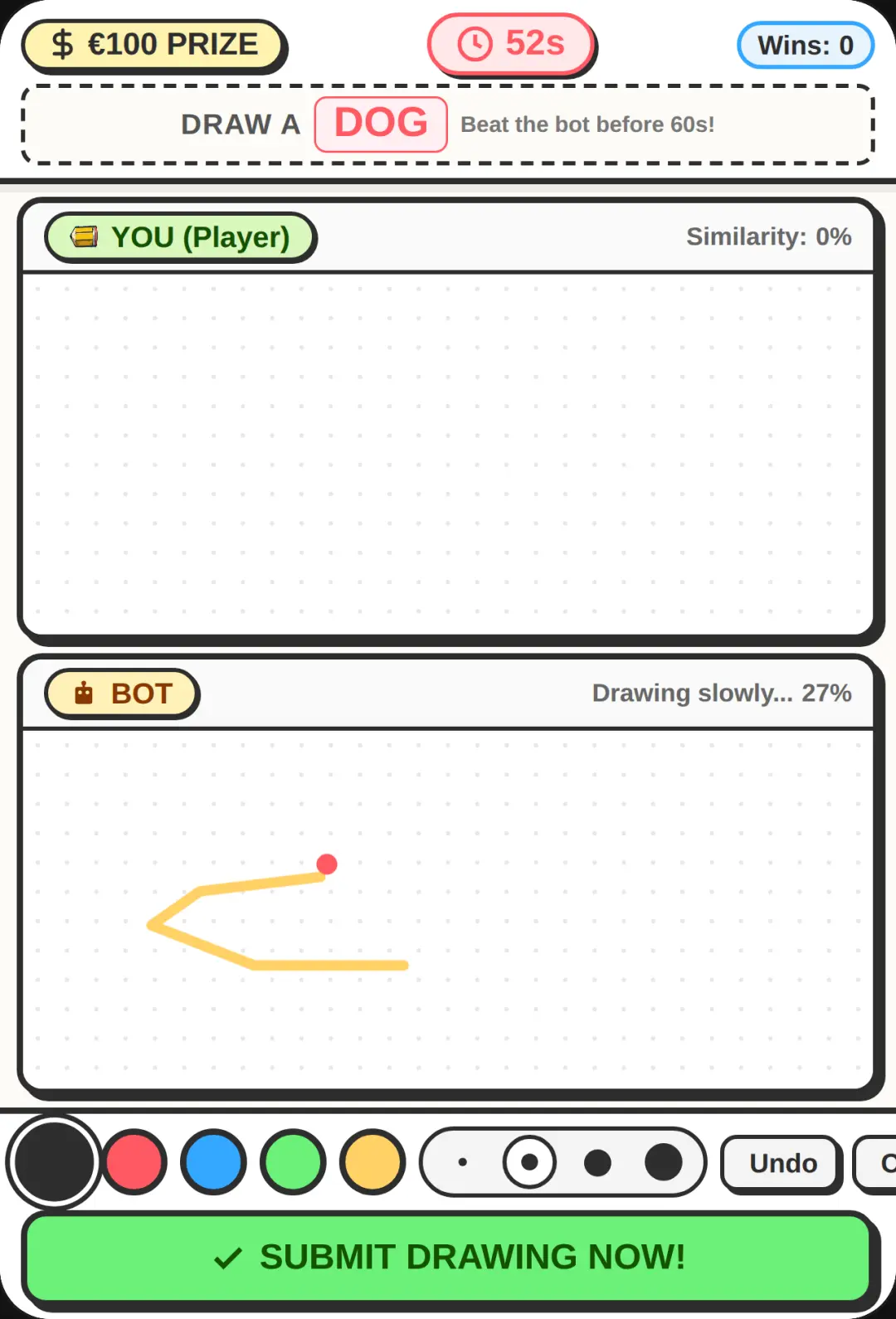 Sketch Duel: Win €100 cover