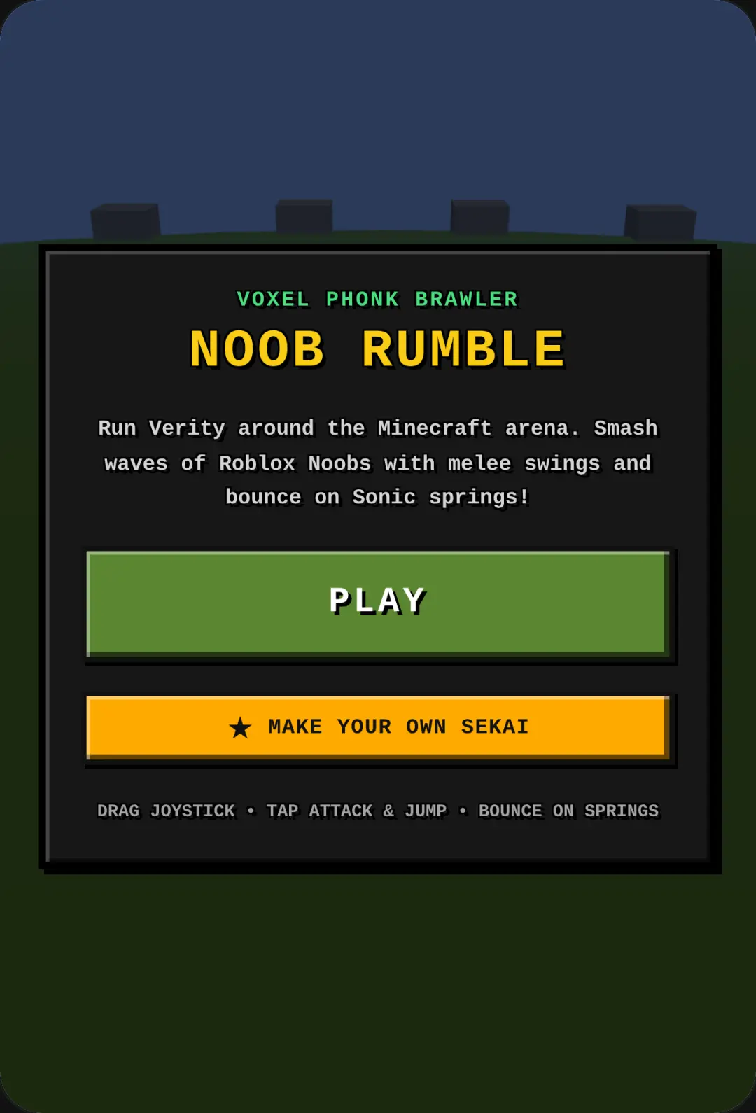 NOOB RUMBLE cover