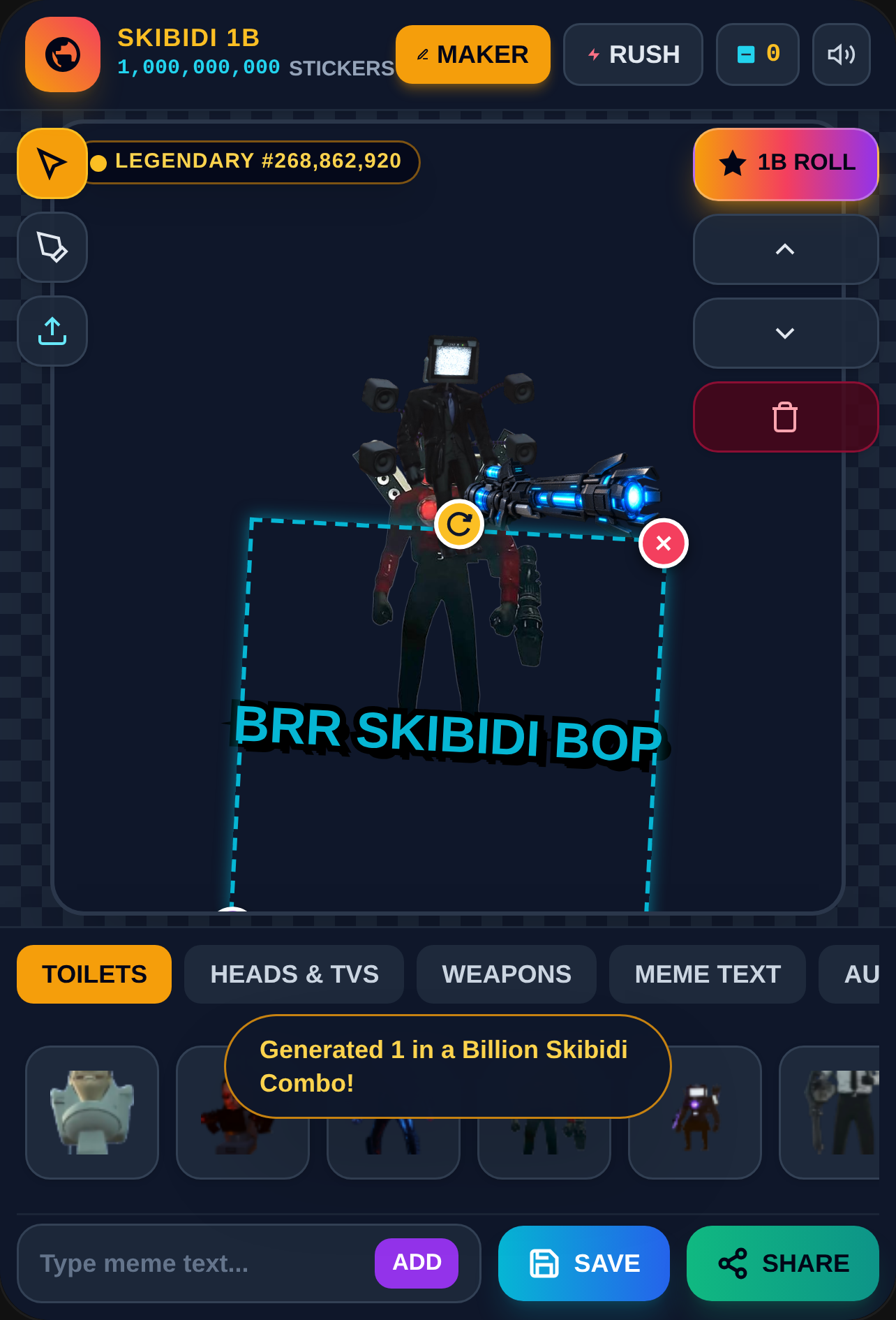 Skibidi Sticker Studio cover