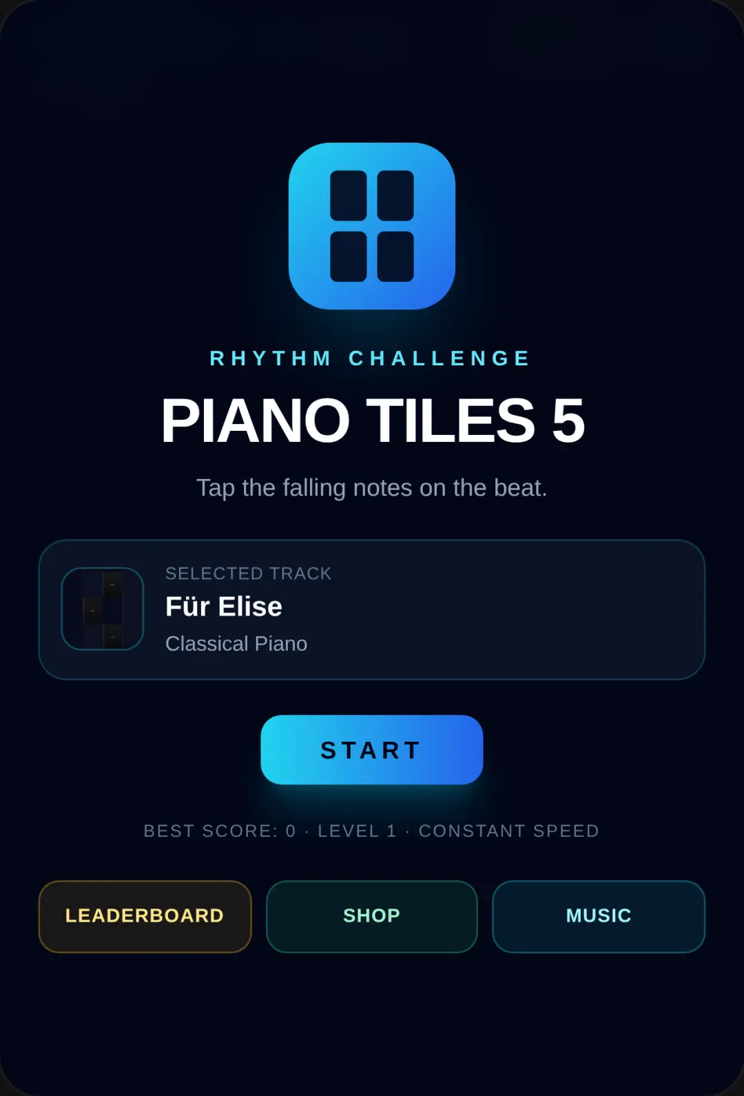 Piano Tiles 5 cover