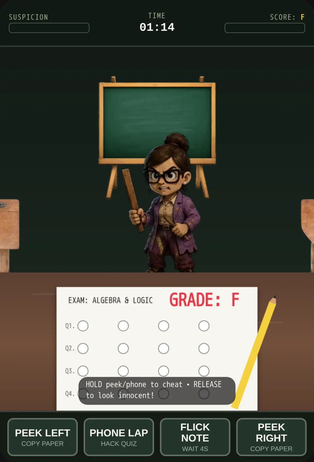 Classroom Cheater 2D cover