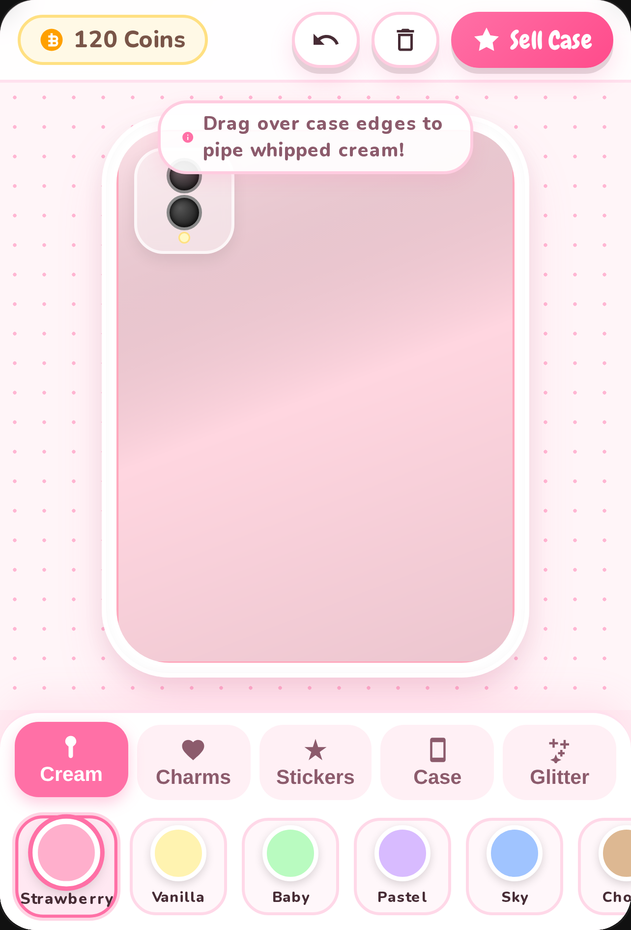Kawaii decoration case cover