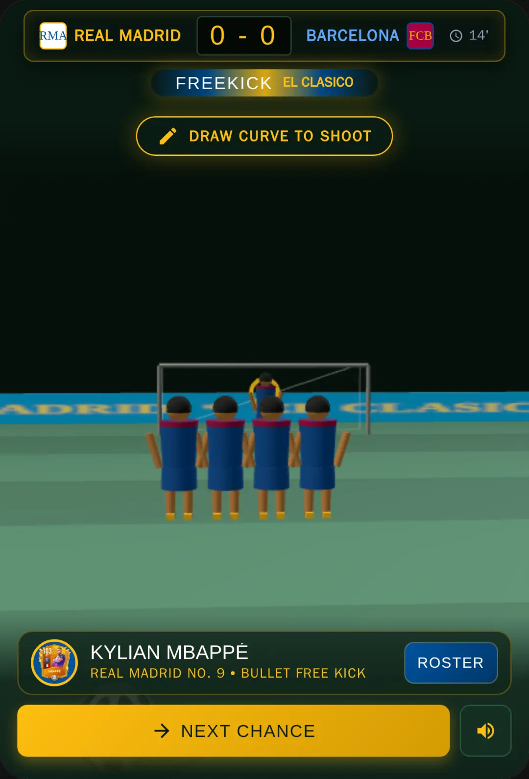 Real Madrid vs Barcelona: Draw & Shoot 3D cover