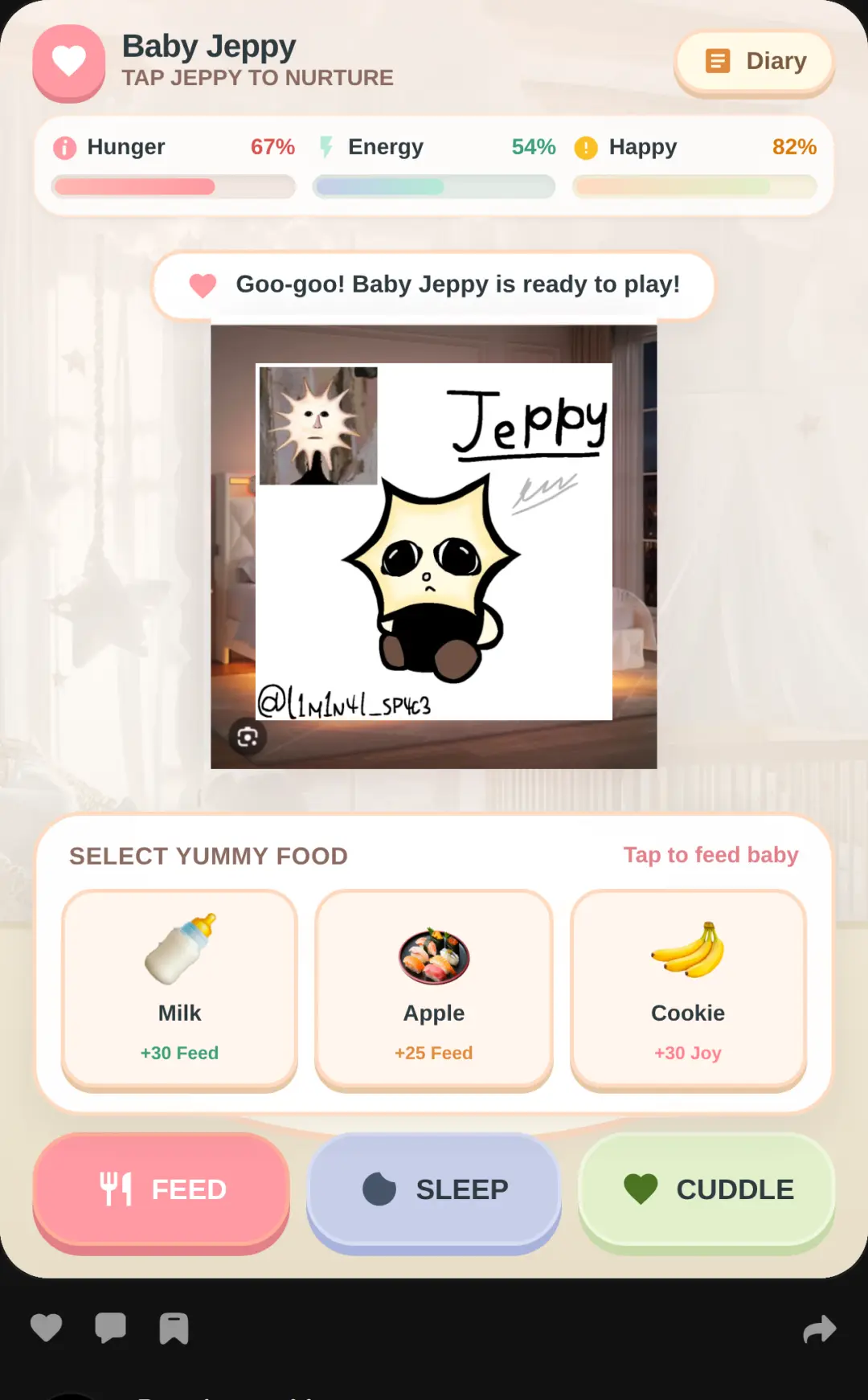 Take Care of baby jeppy cover