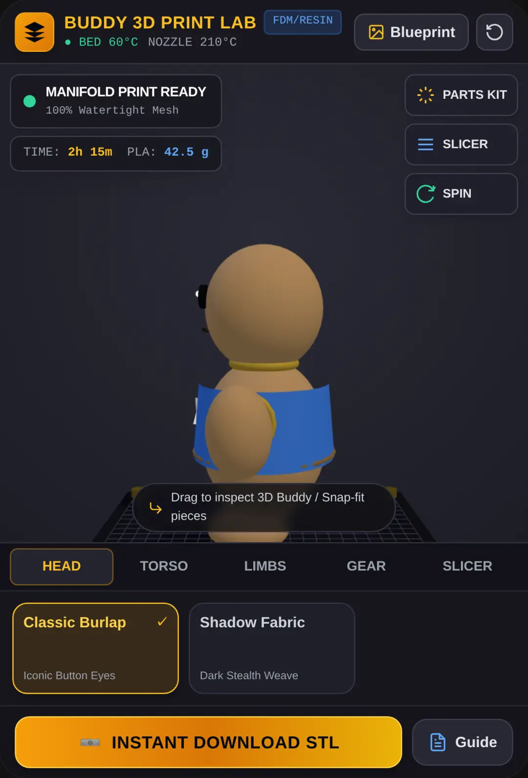 Kick the Buddy 3D Print Lab (for those who have 3d Printers idk if it’s real to print or not) cover