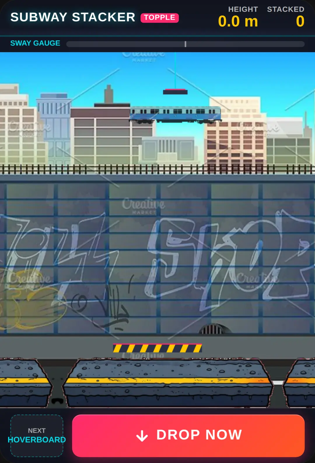 Subway Stacker: Topple Tower cover