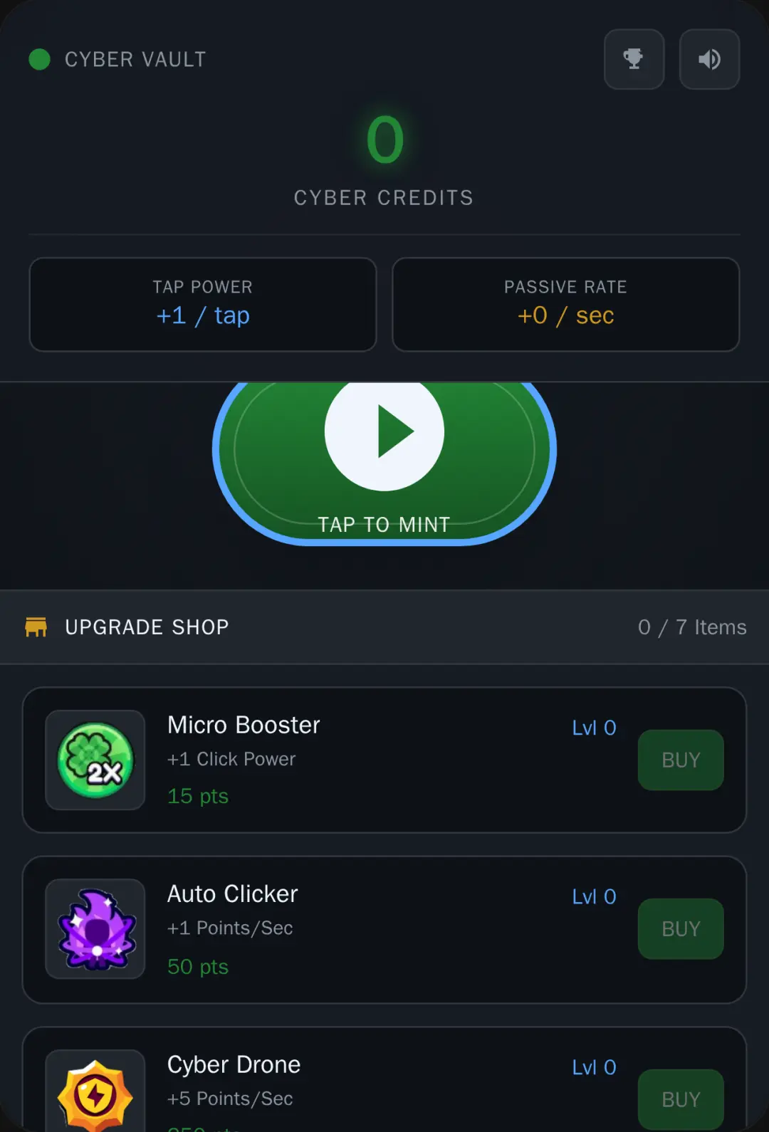 Cyber Neon Upgrade Shop cover
