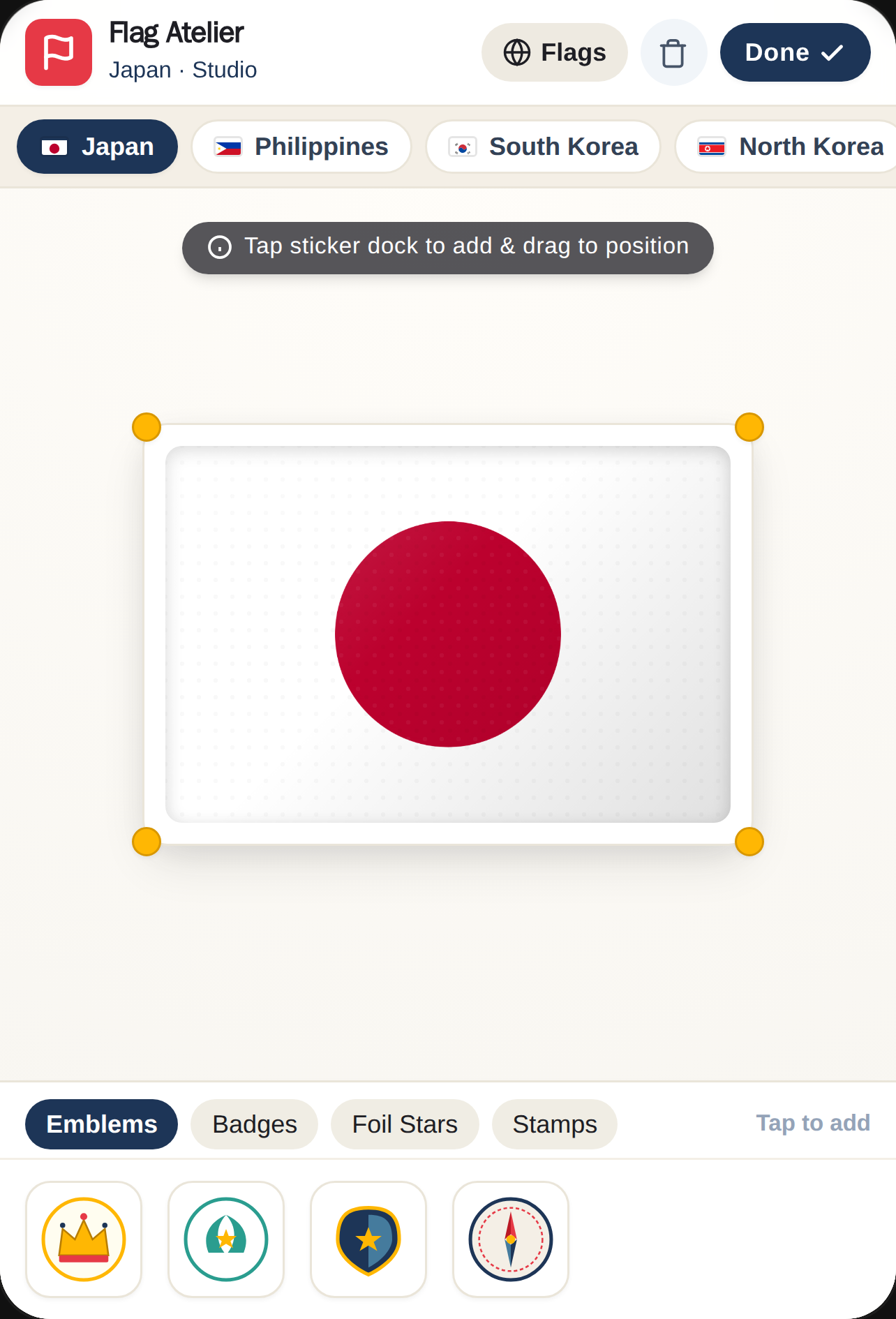 Flag studio-customize flags cover