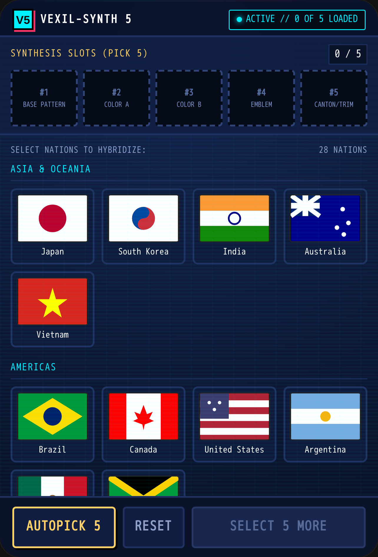 Vexillology Lab // Flag Synthesizer cover