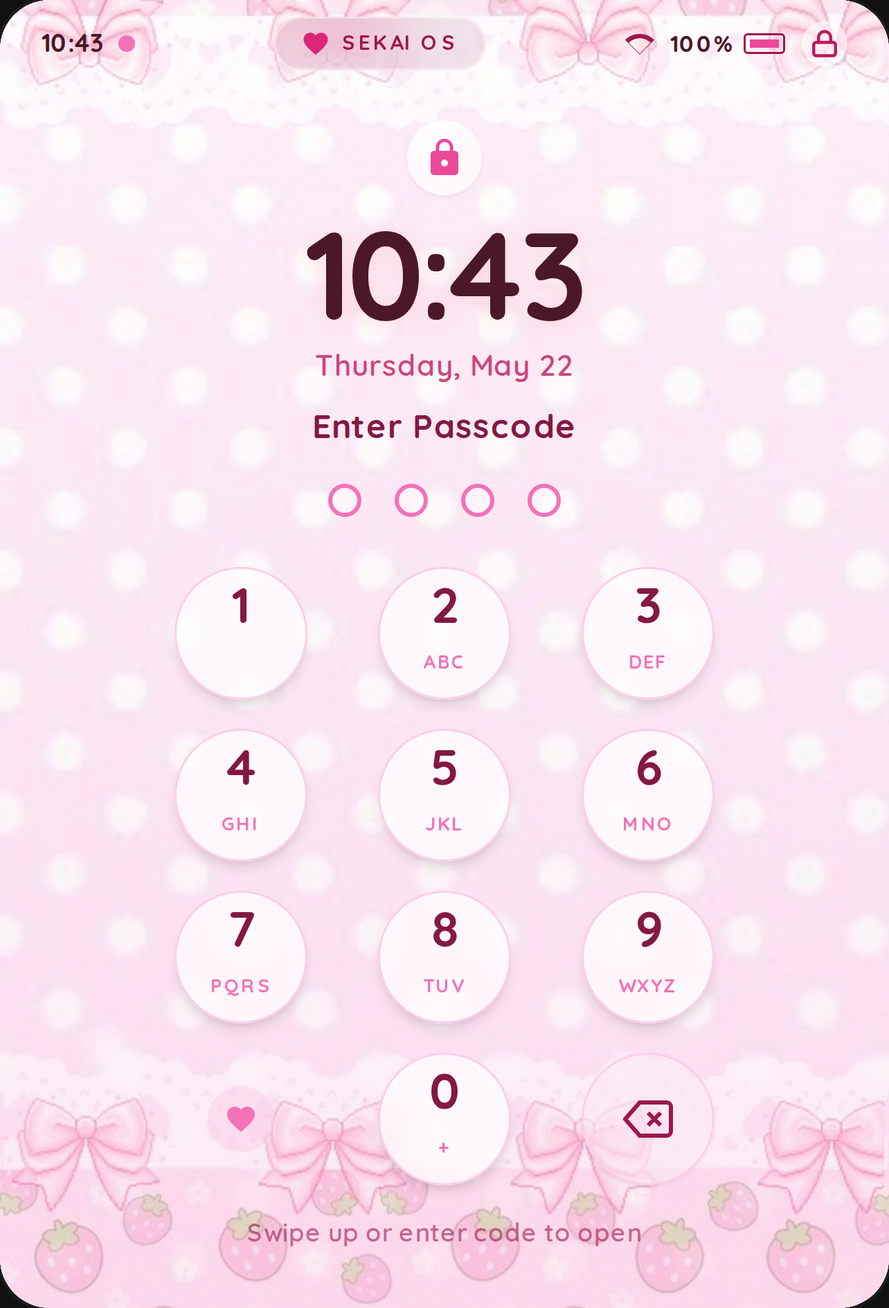 Kawaii Pink Phone cover