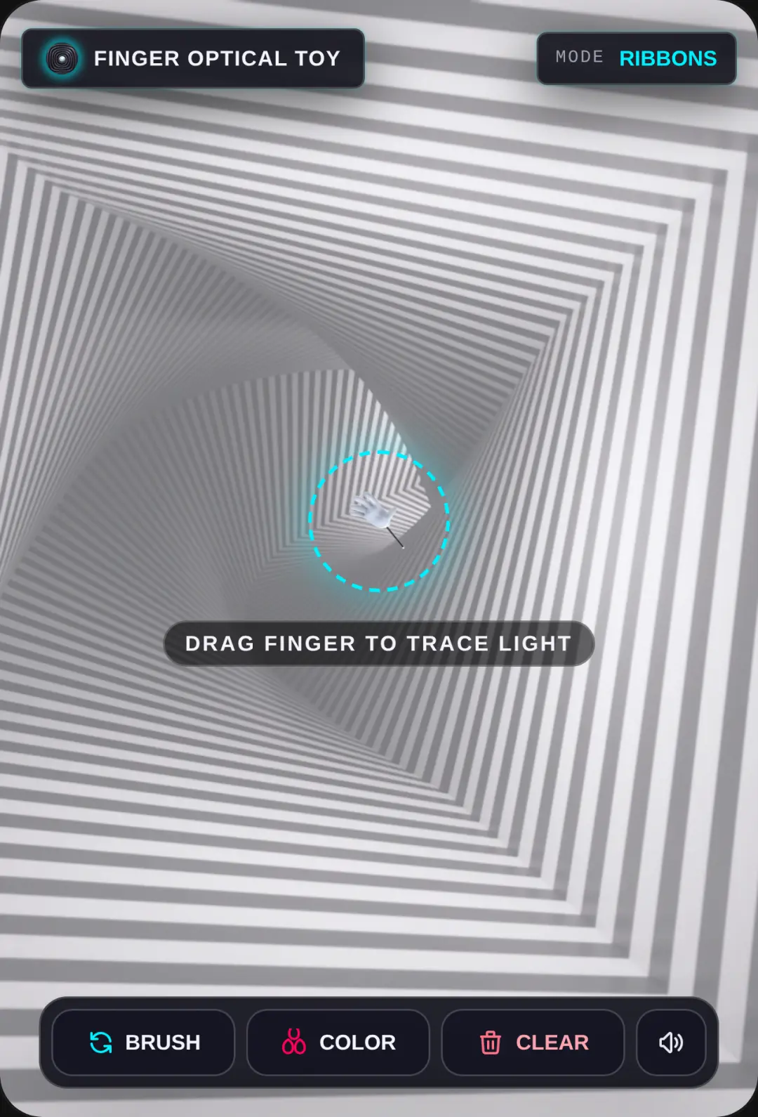 Finger Optical Trails cover