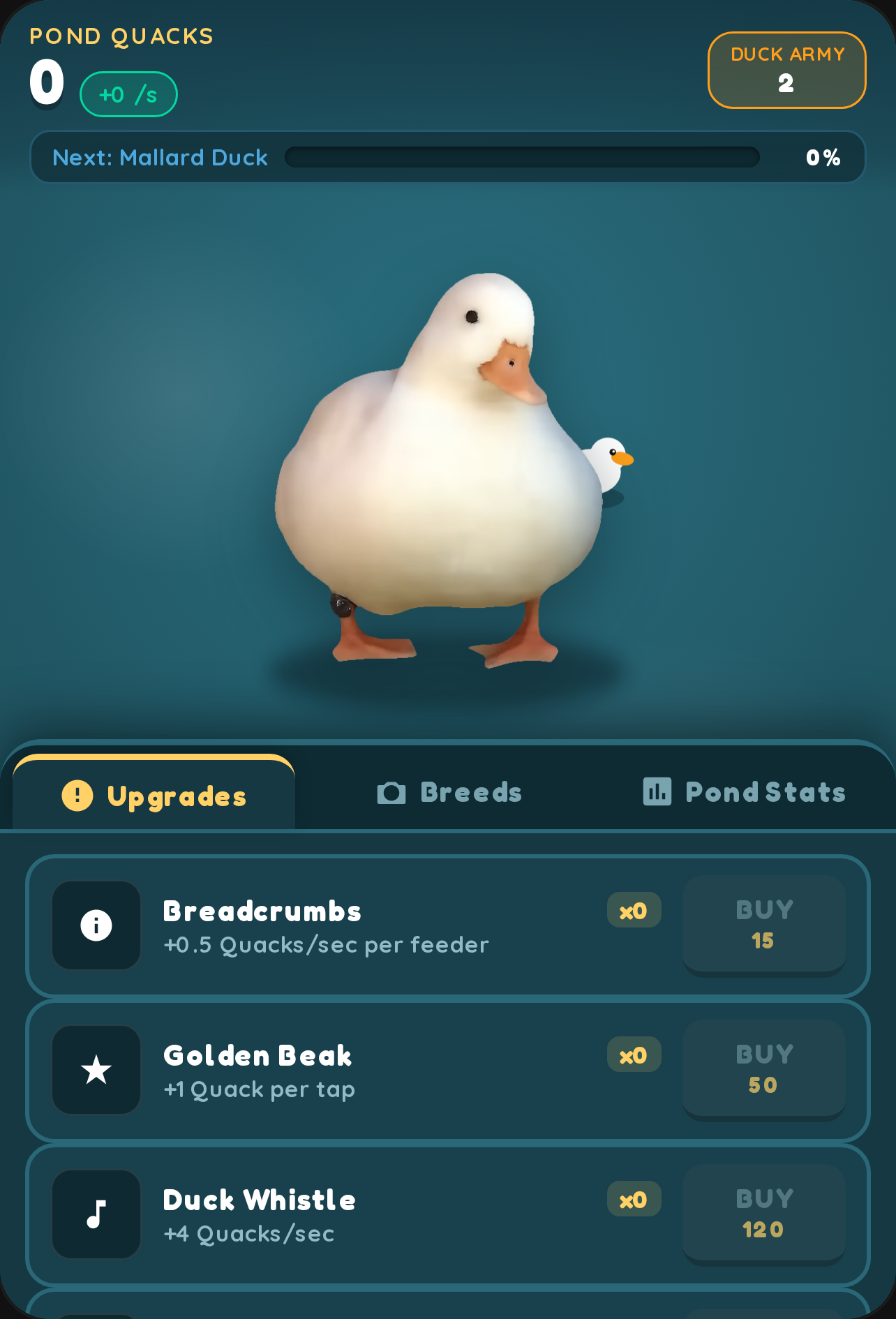 Duck Clicker - Pondside Pop cover