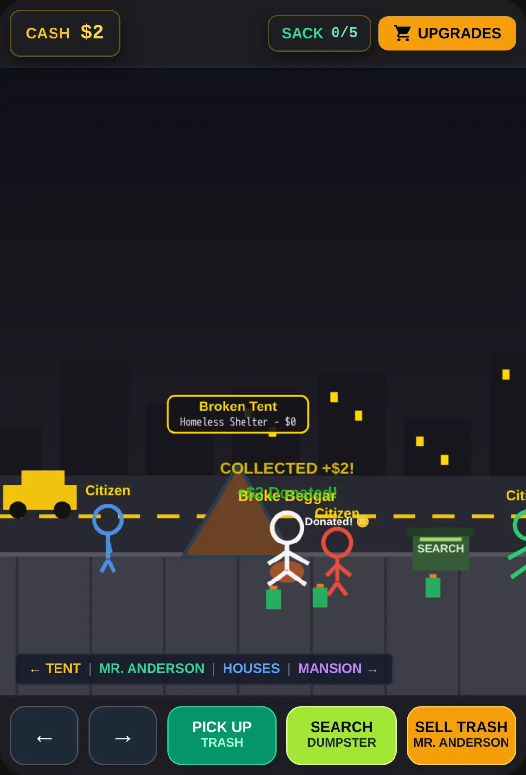 Stickman Poor to Rich Simulator cover