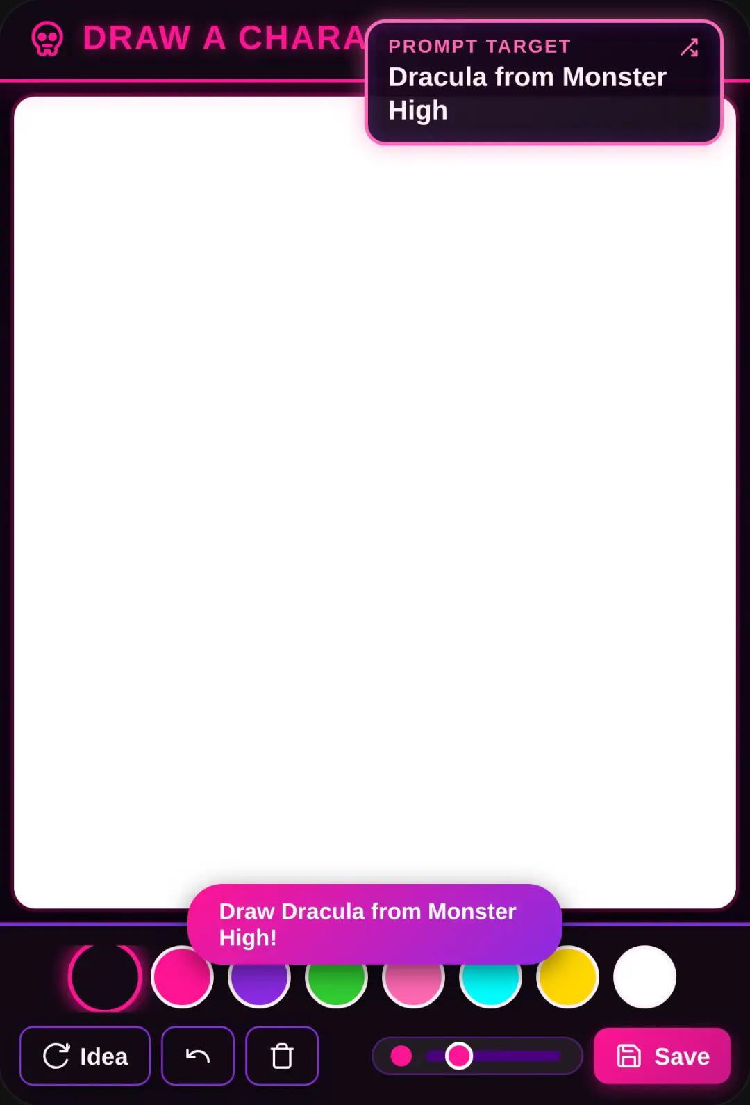 draw a character cover