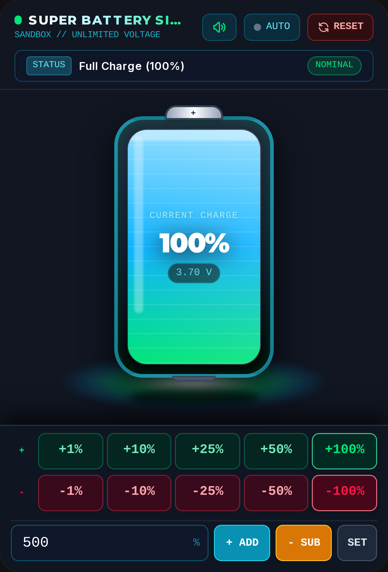 Super Battery Simulator cover