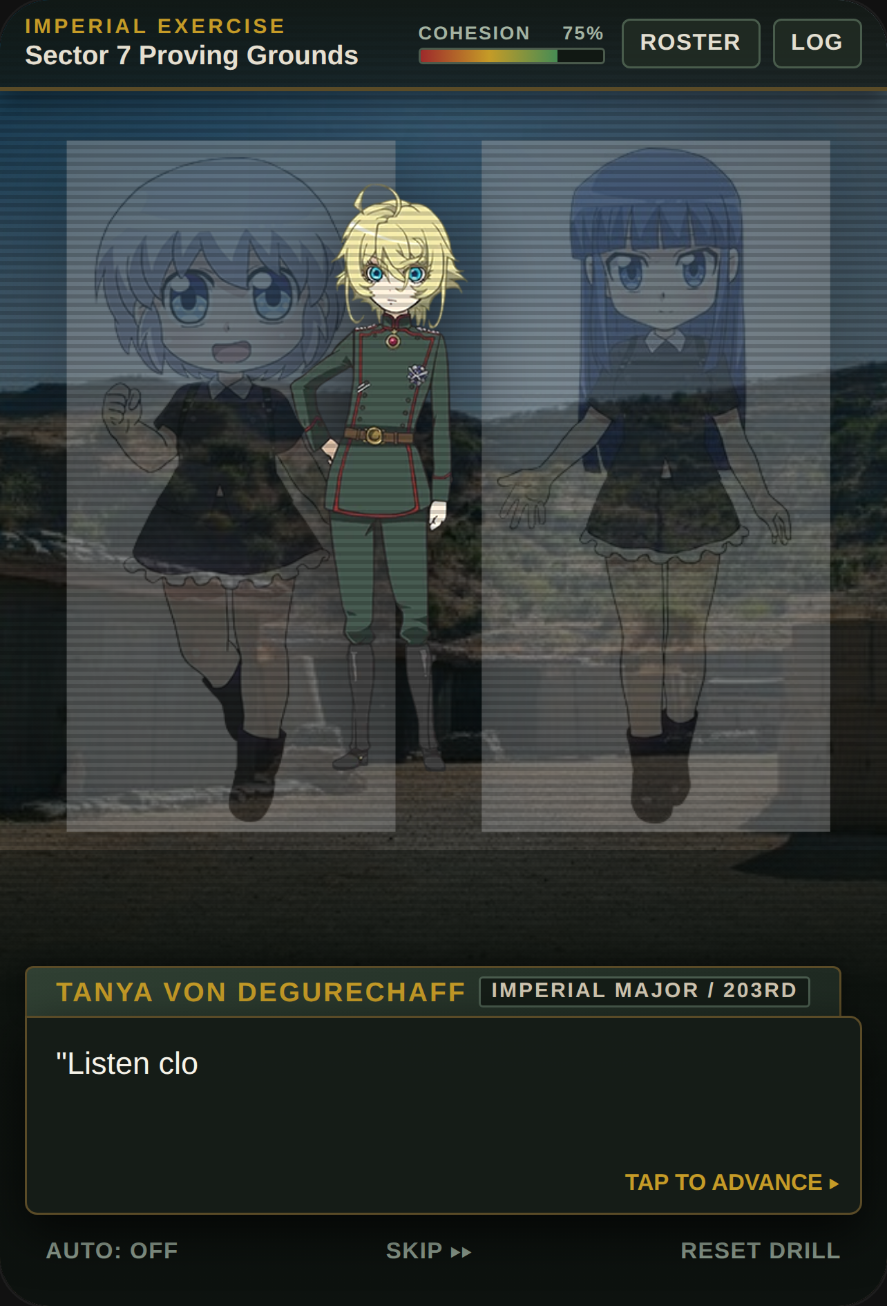 Imperial Joint Exercise: Ruto, Haruka and Tanya cover
