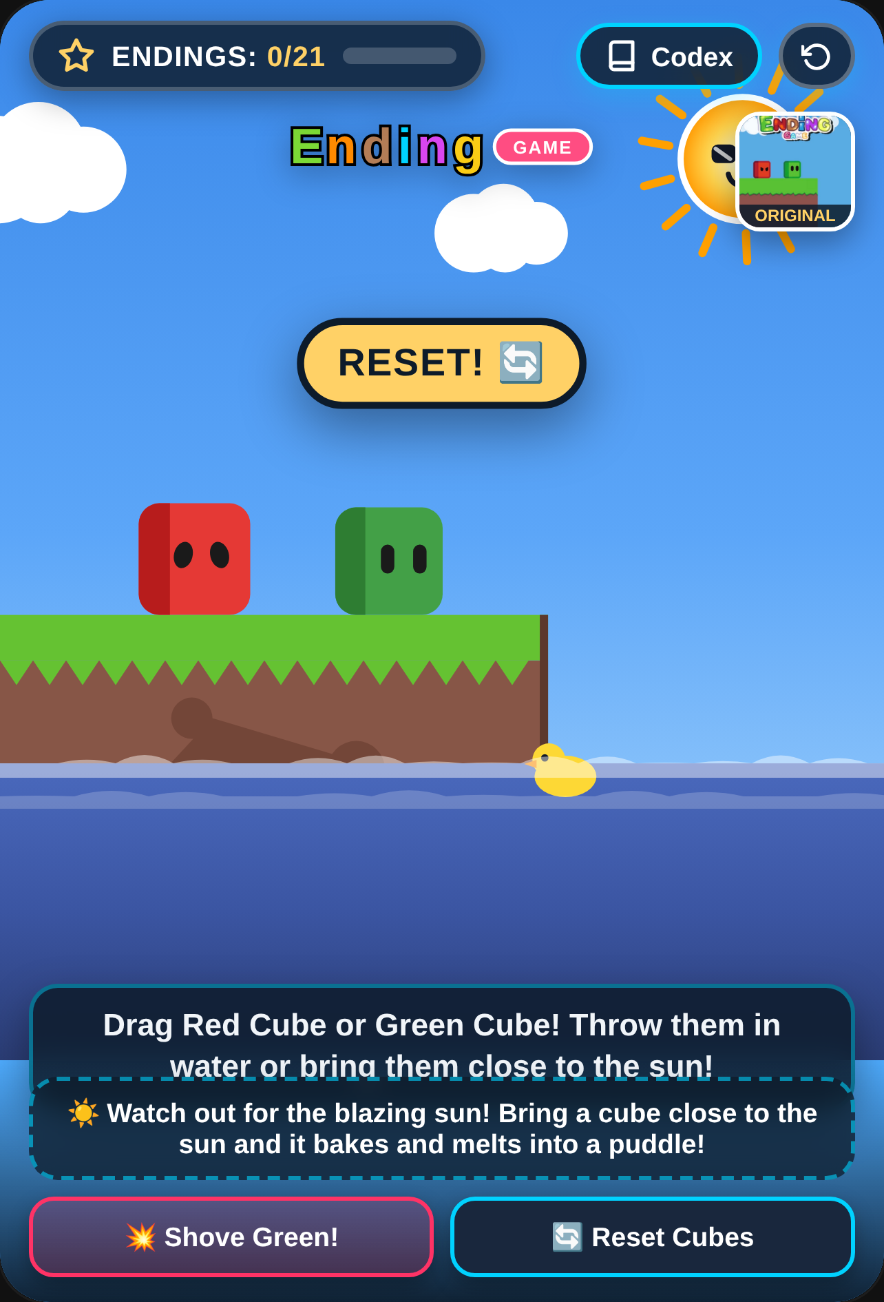 The Great Cube Shove - Ending Game cover