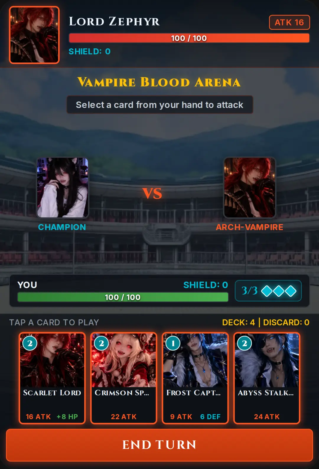Vampire Blood Arena cover