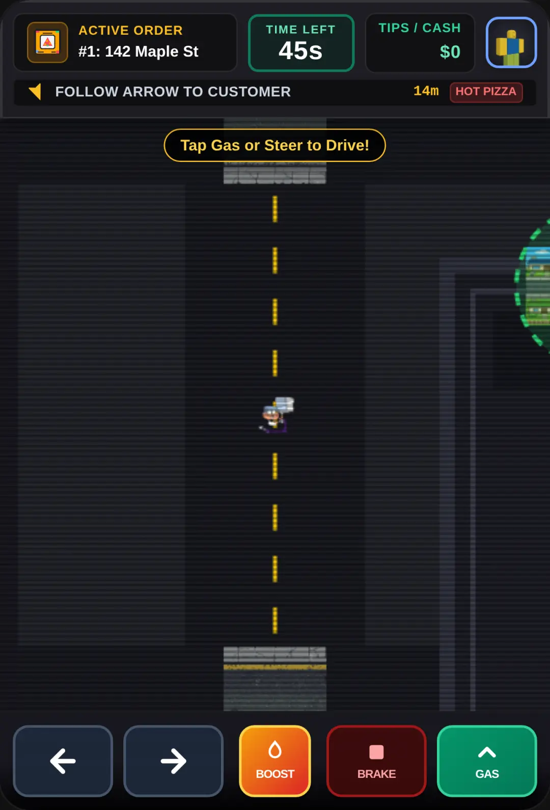 PIZZA RUSH NOOB - Delivery Driving Simulator cover
