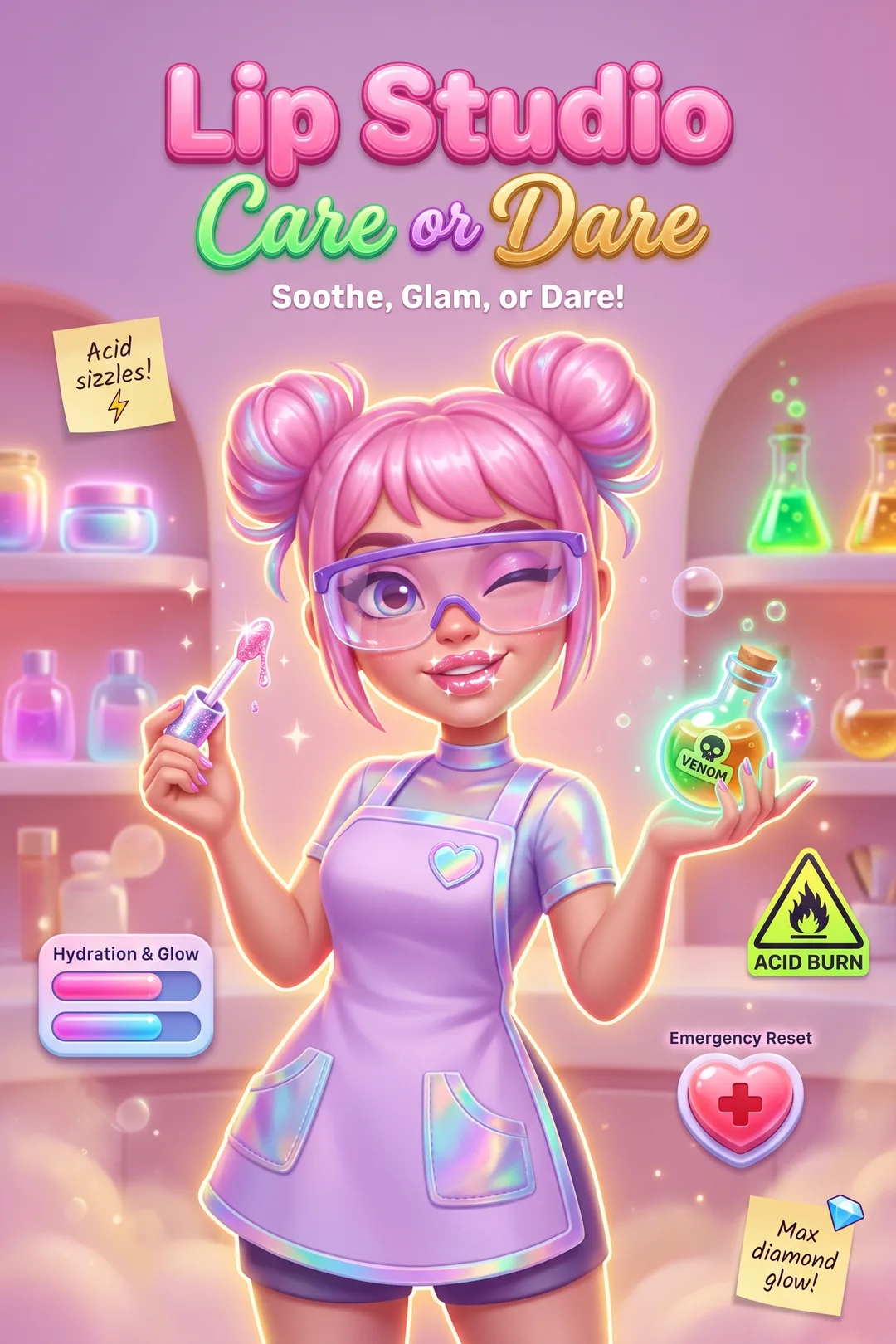 Lip Studio: Care or Dare