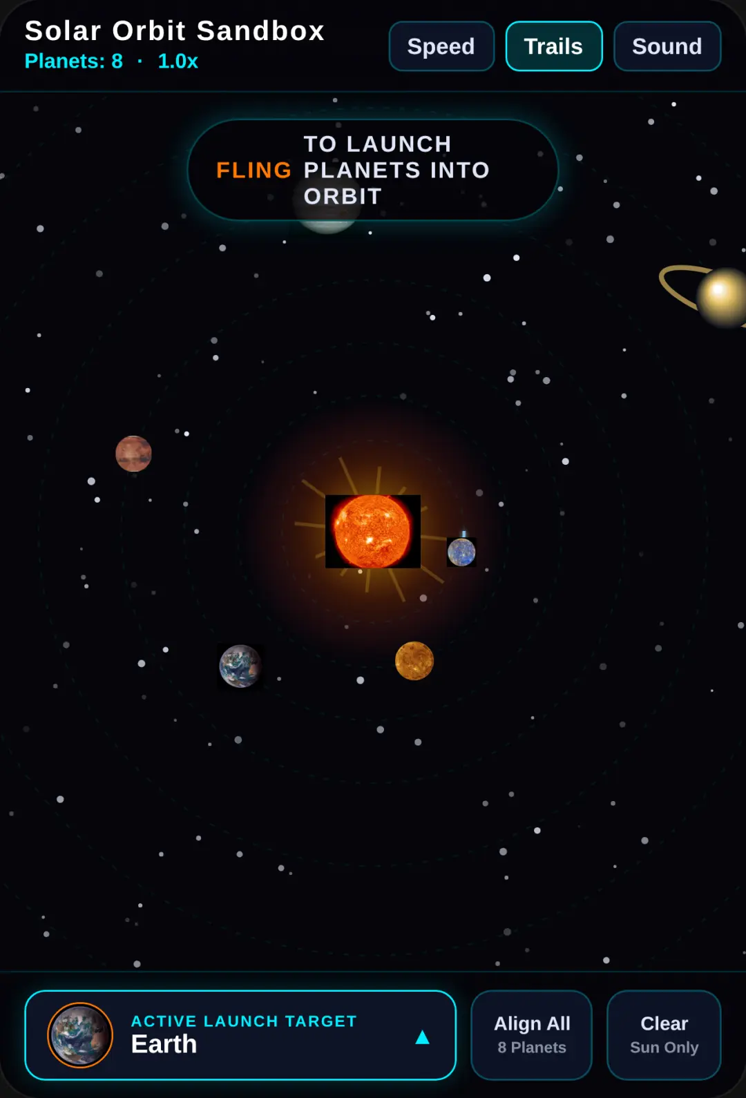 8 Planets With Sun Simulator cover
