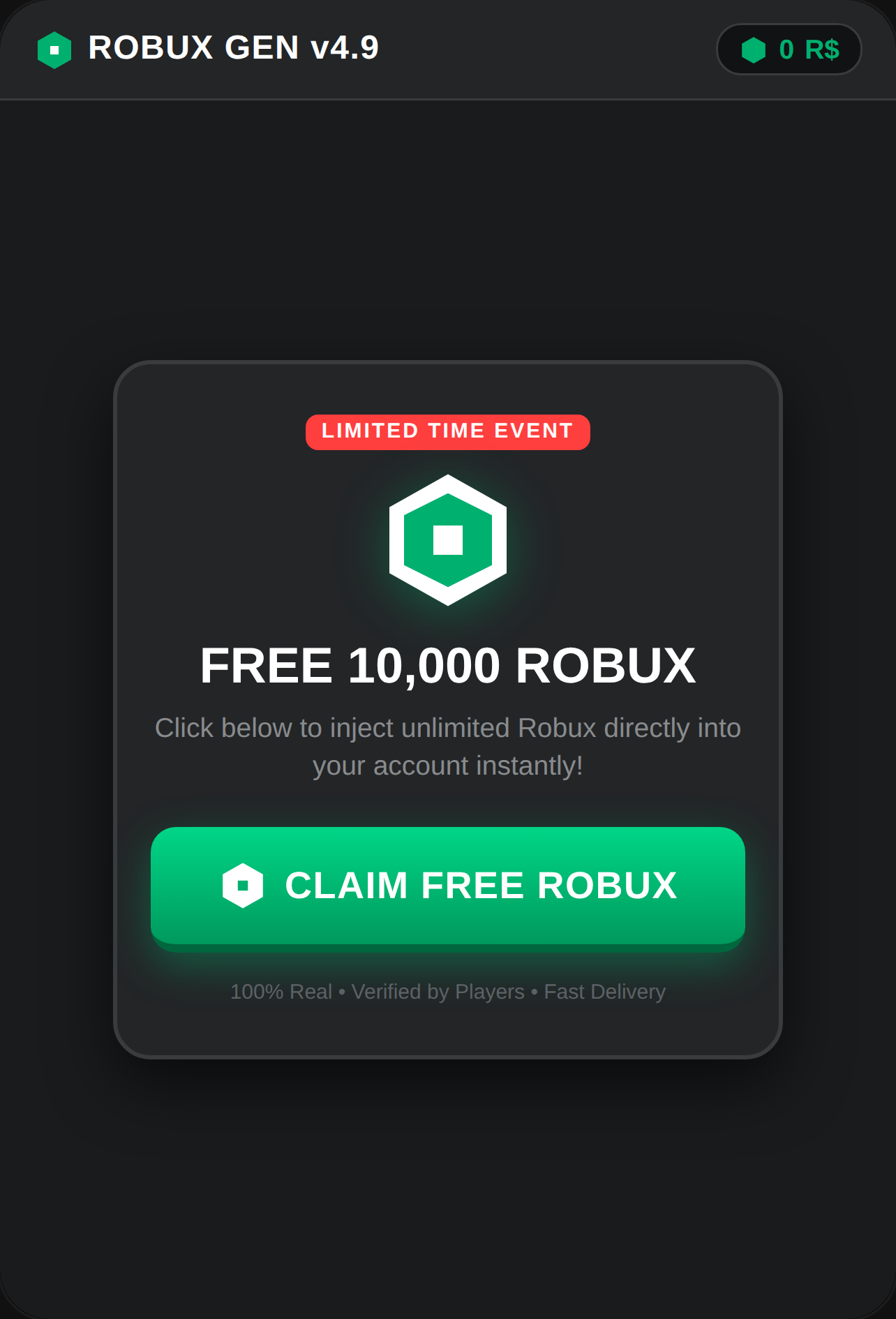 Free Robux cover