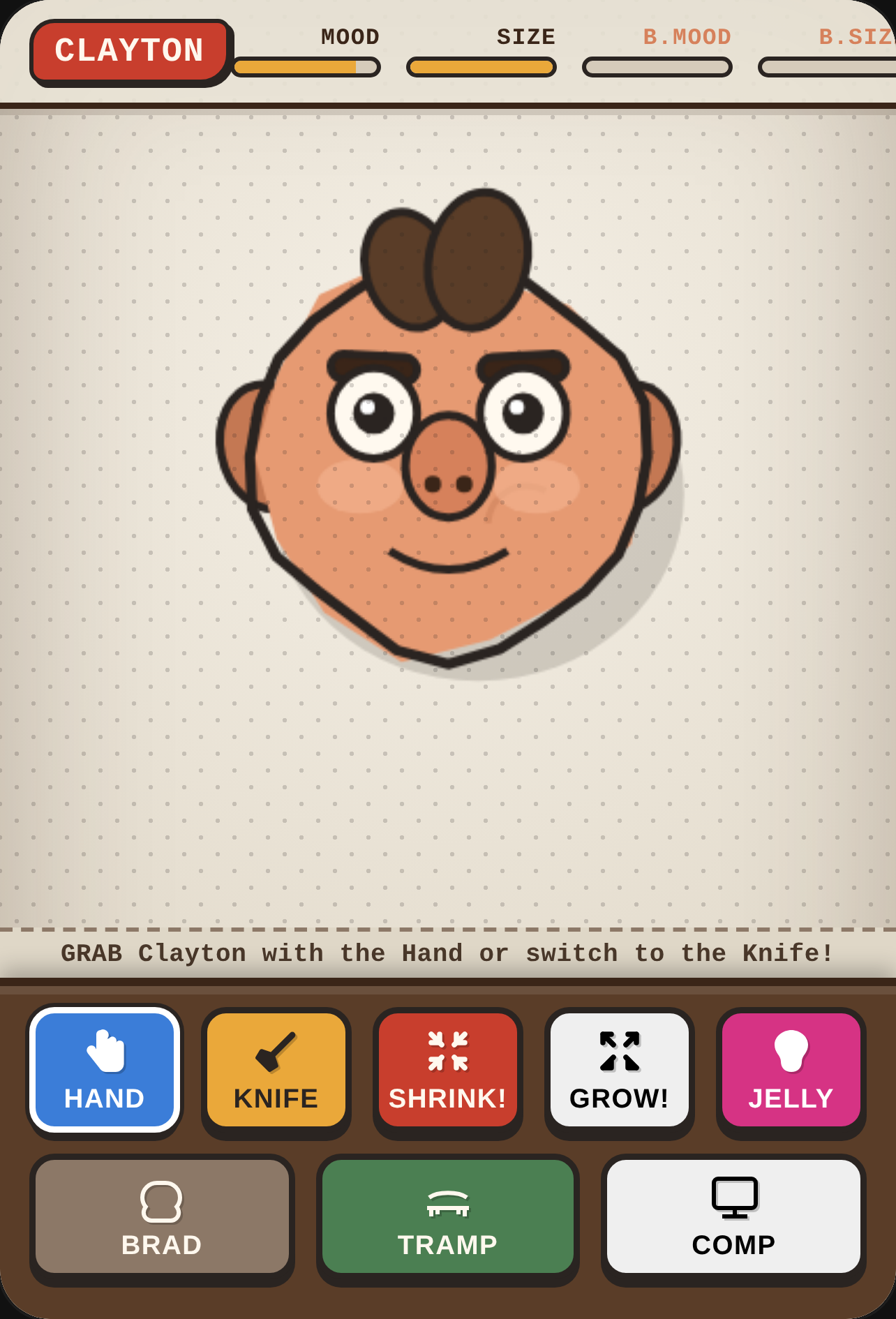 Clayton: The Interactive Clay Head