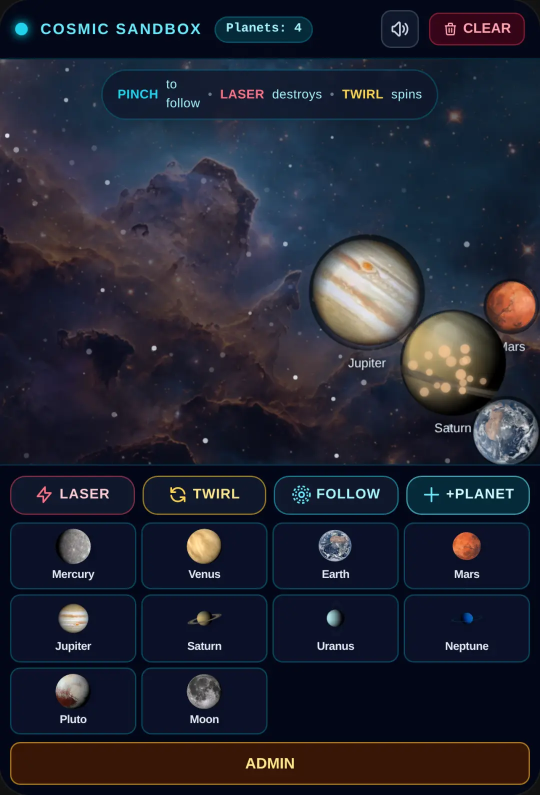 Cosmic Sandbox: Solar System cover