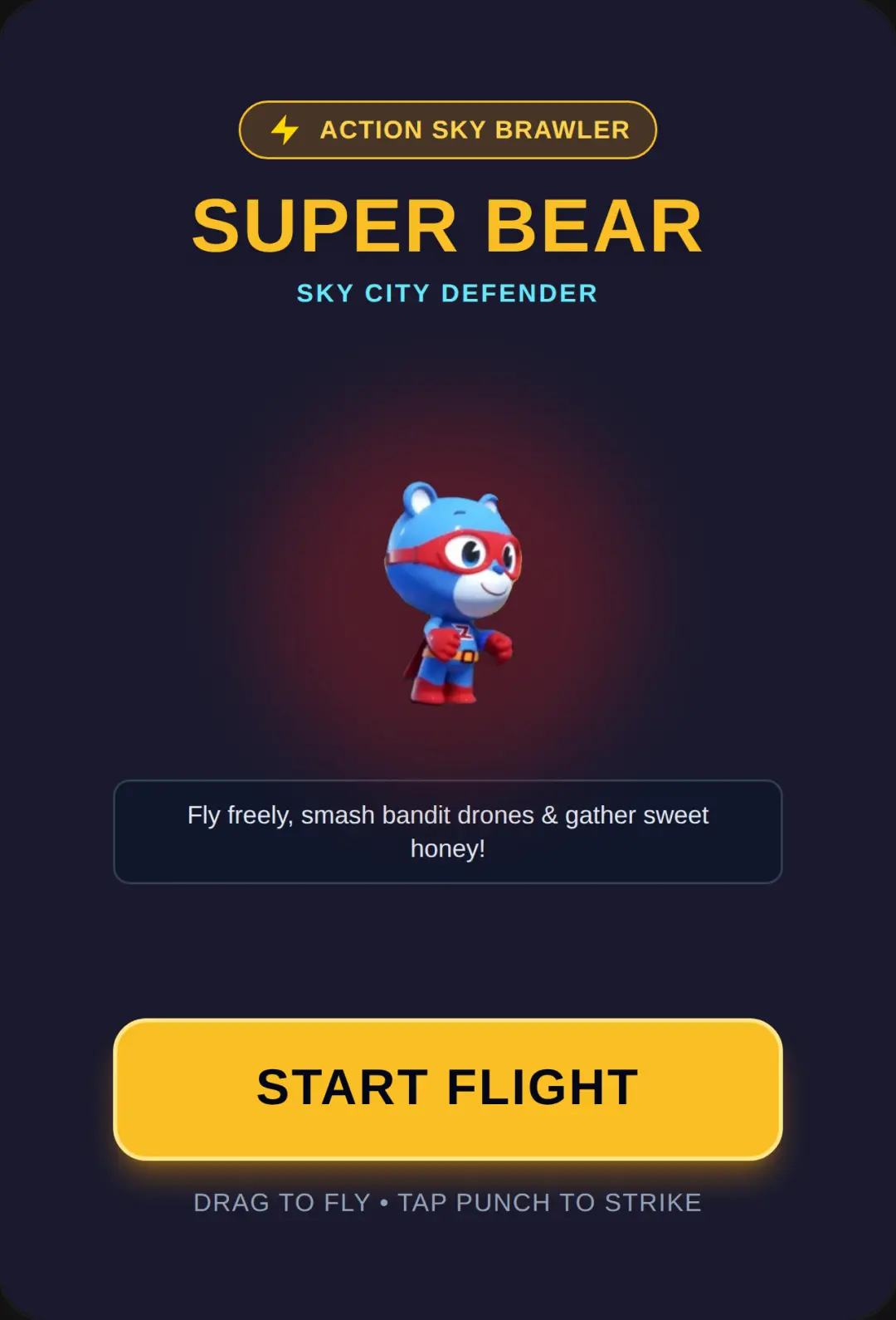 Super Bear: Sky Brawler cover