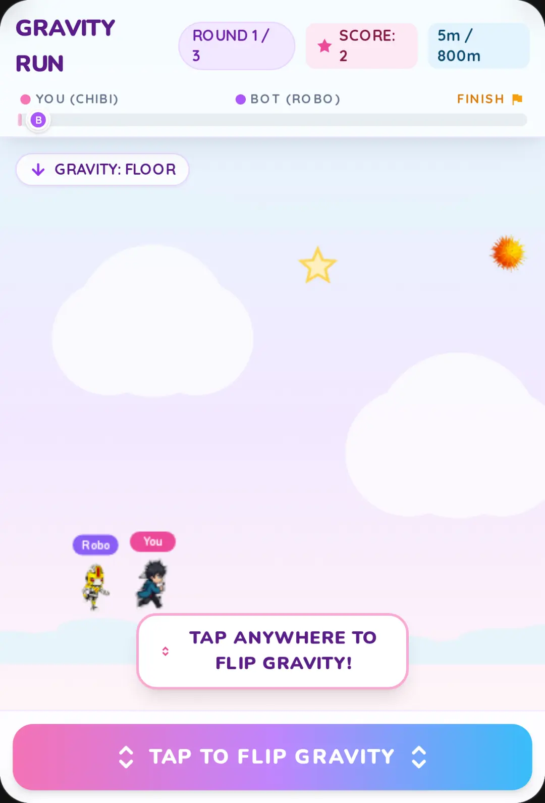 Gravity Run - Cloud Kingdom cover