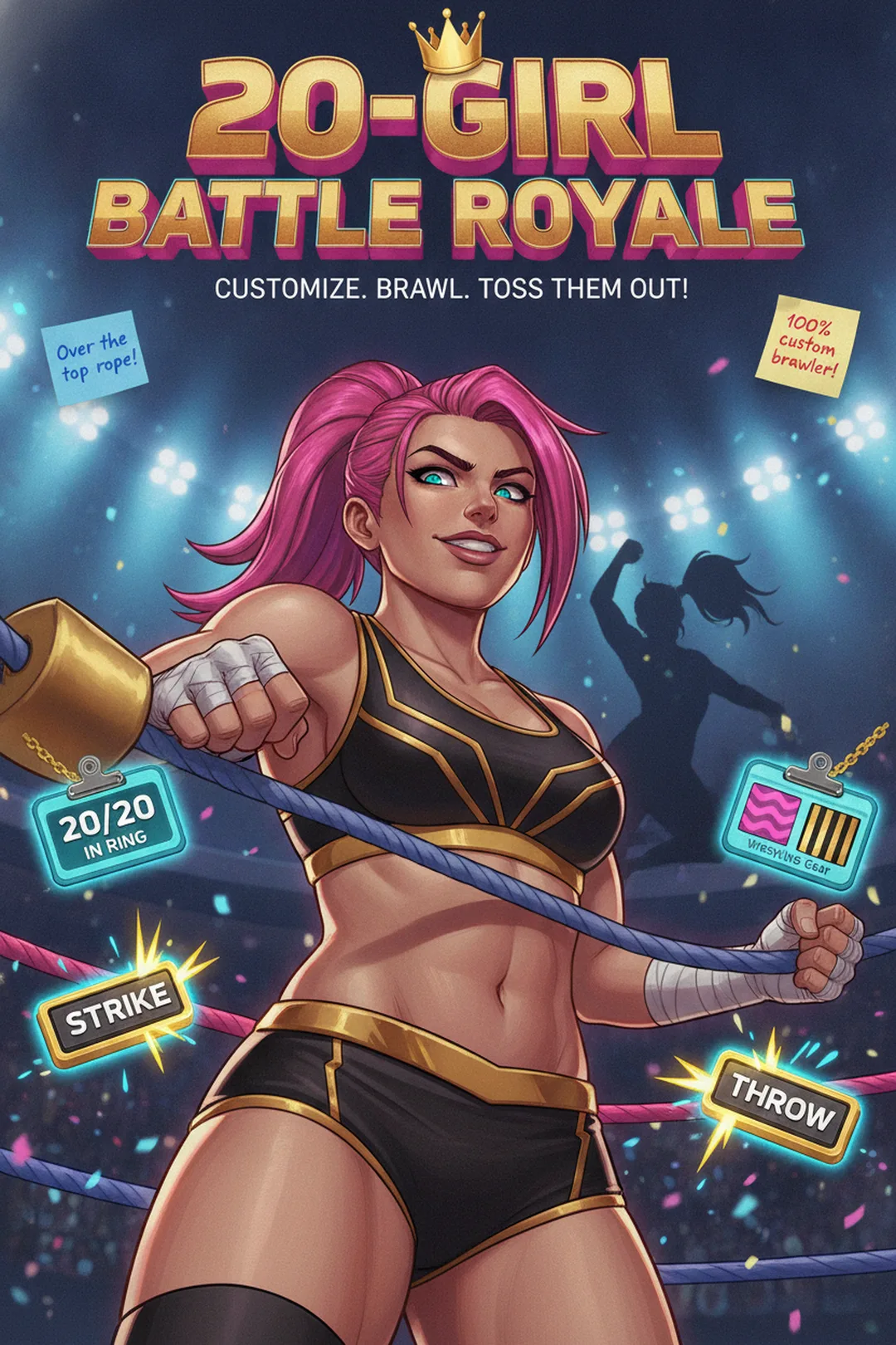 20-Girl Battle Royale cover