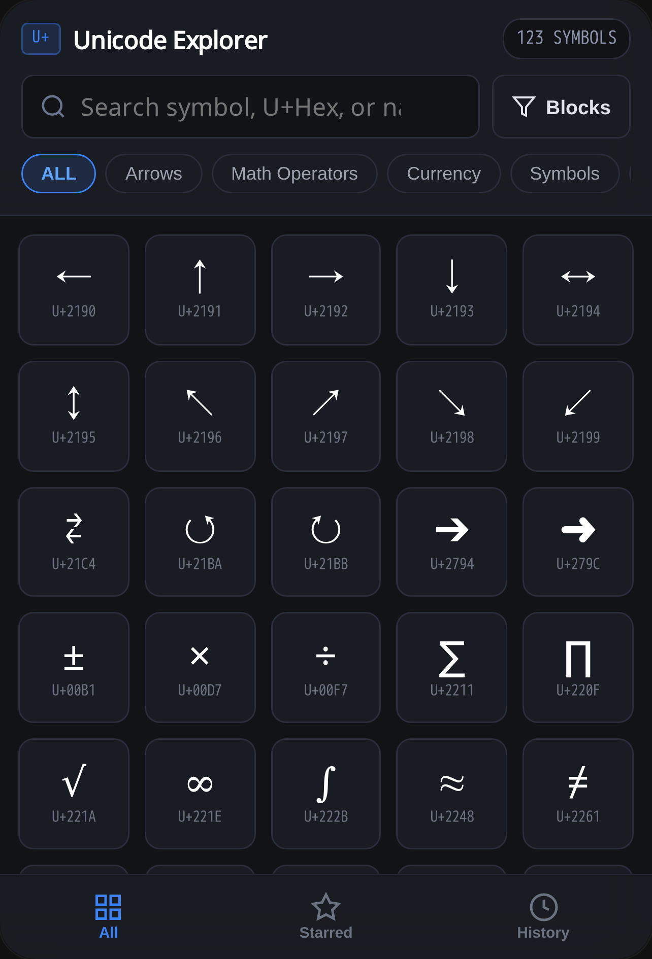 Unicode Explorer cover