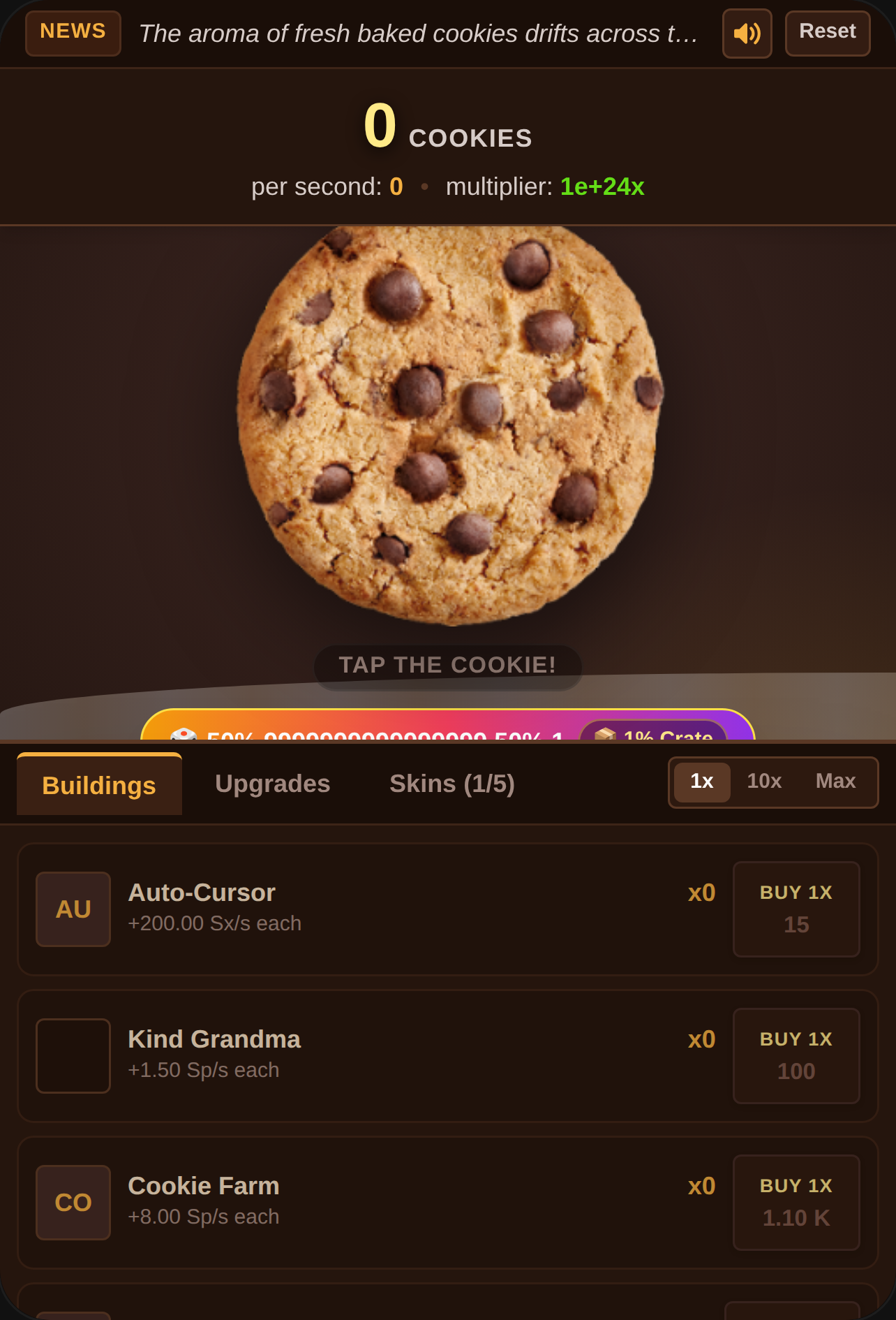 Cookie Clicker cover