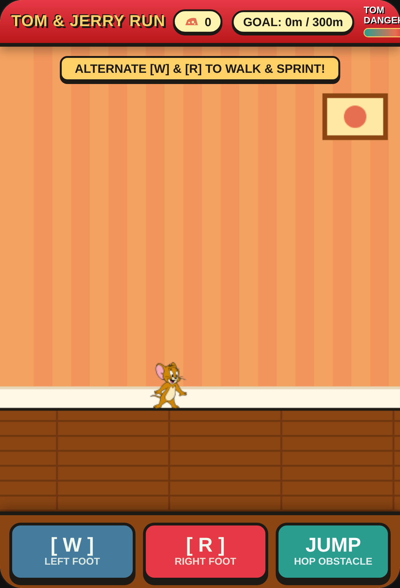 Tom & Jerry: Run & Build your run cover