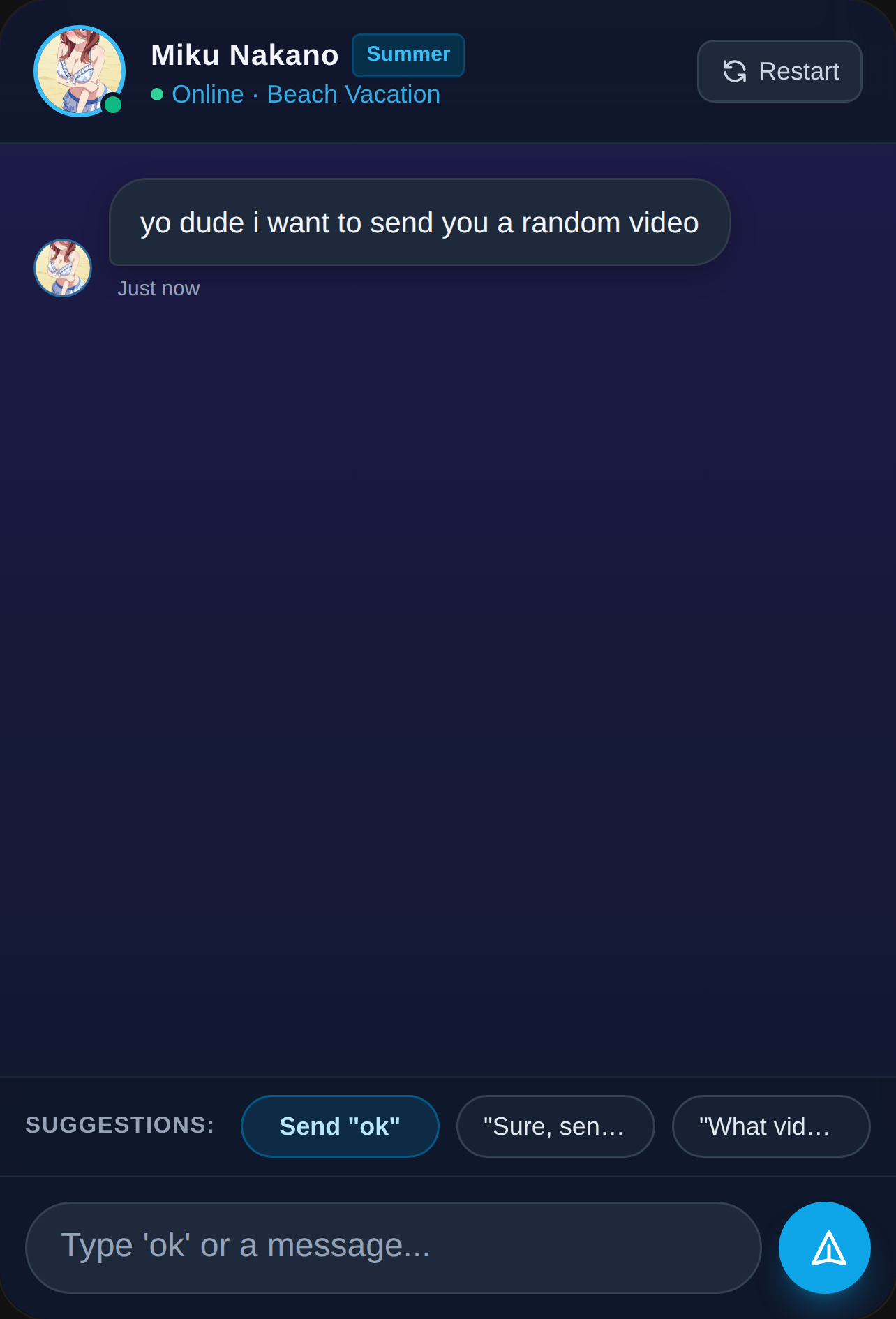 Chat with Miku cover