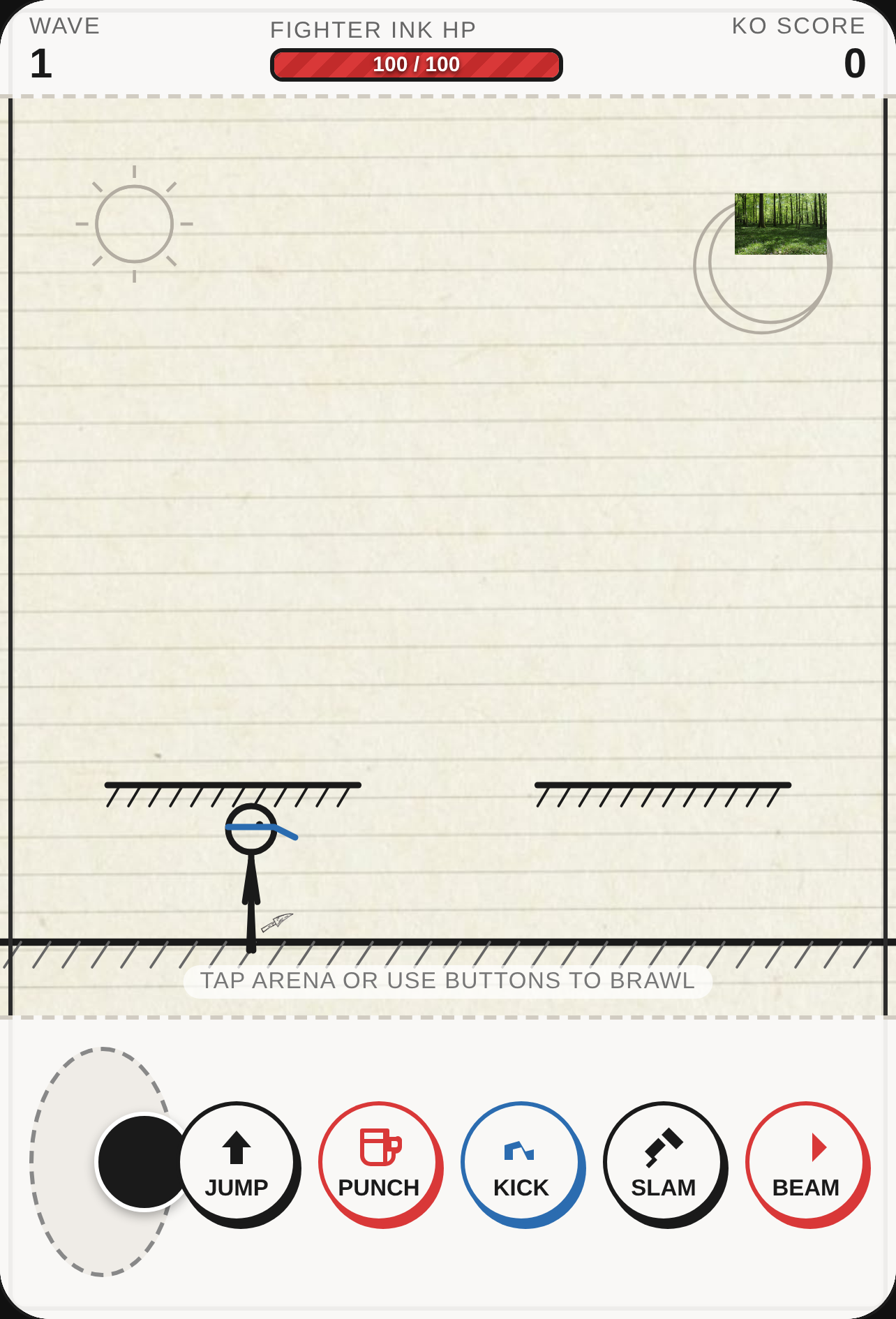 Doodle Stickman Brawler cover